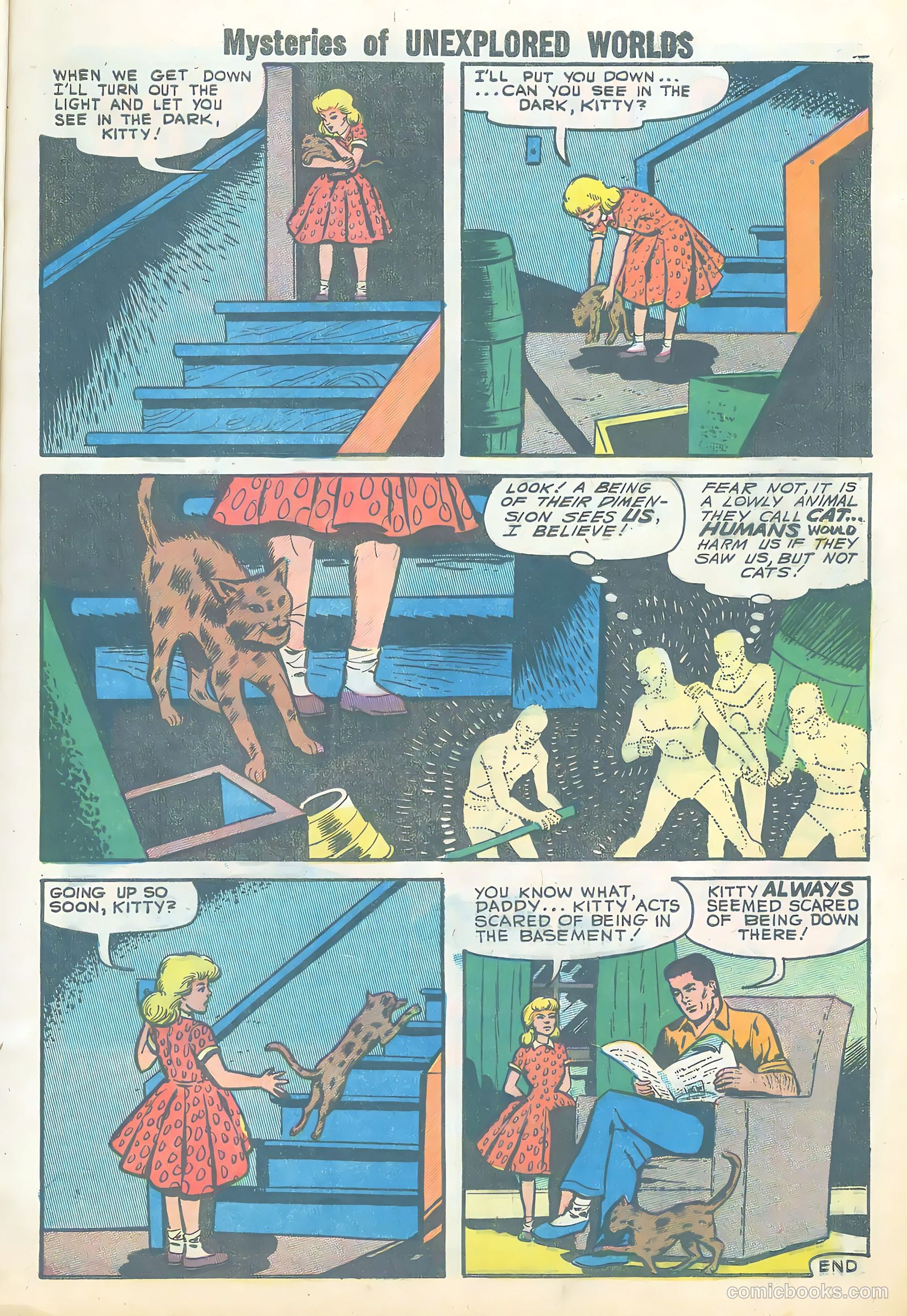 Mysteries of Unexplored Worlds #8 (1958) — page 9 of 35