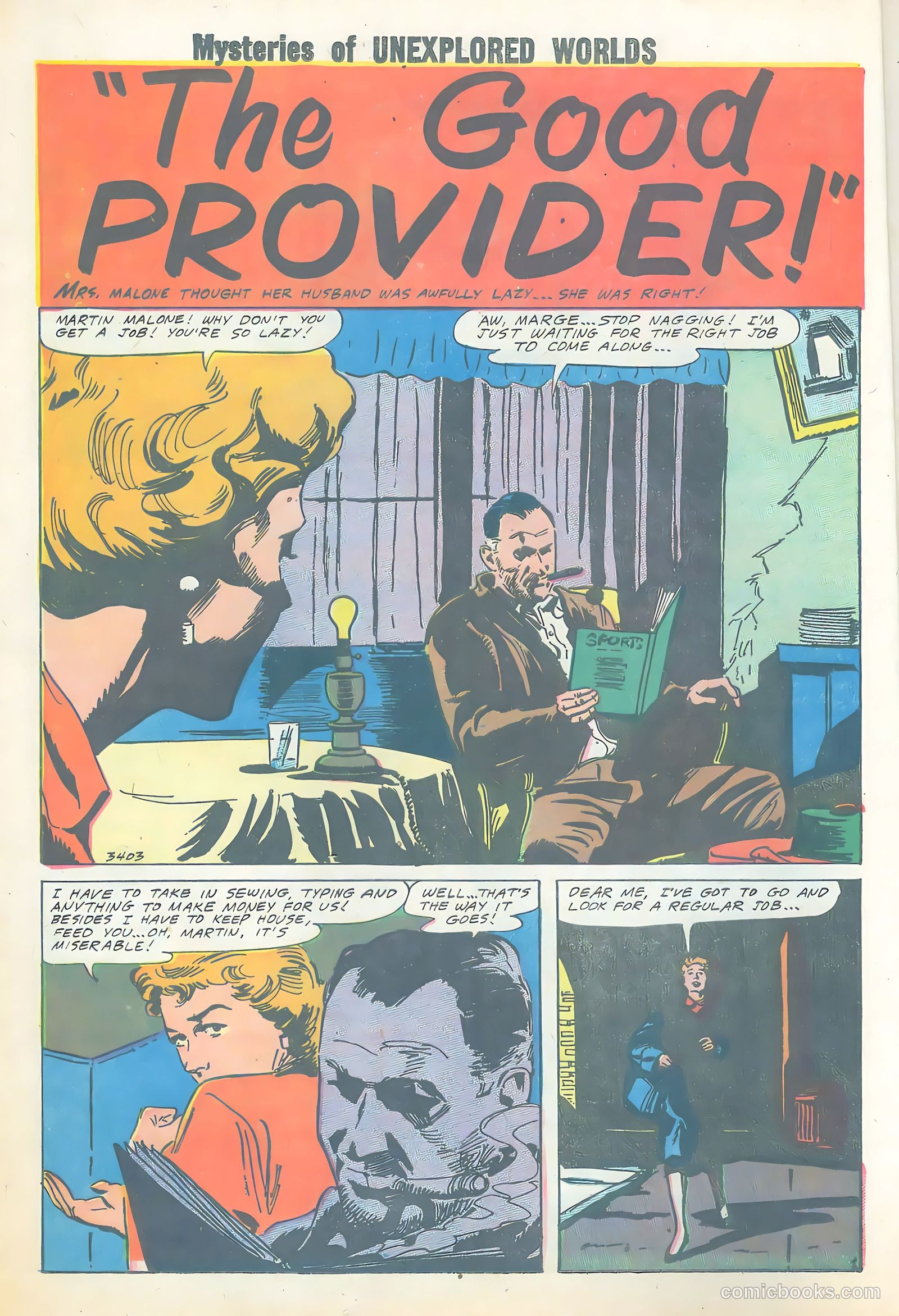 Mysteries of Unexplored Worlds #8 (1958) — page 12 of 35