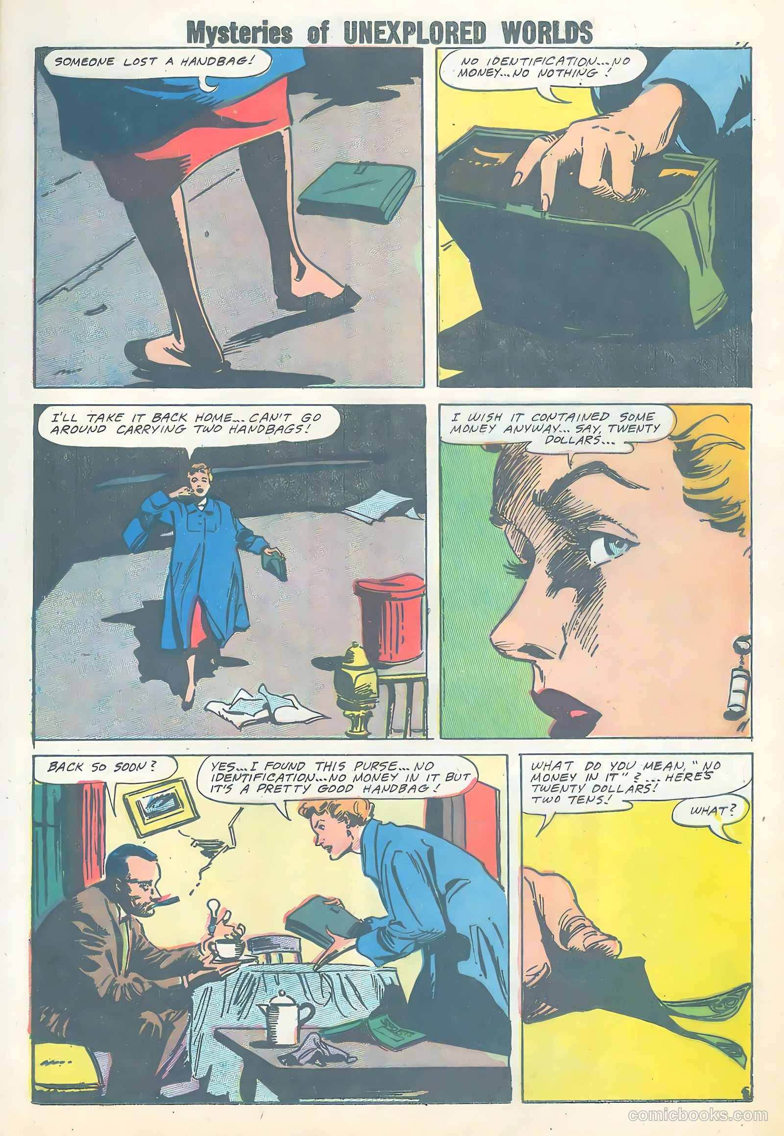 Mysteries of Unexplored Worlds #8 (1958) — page 13 of 35