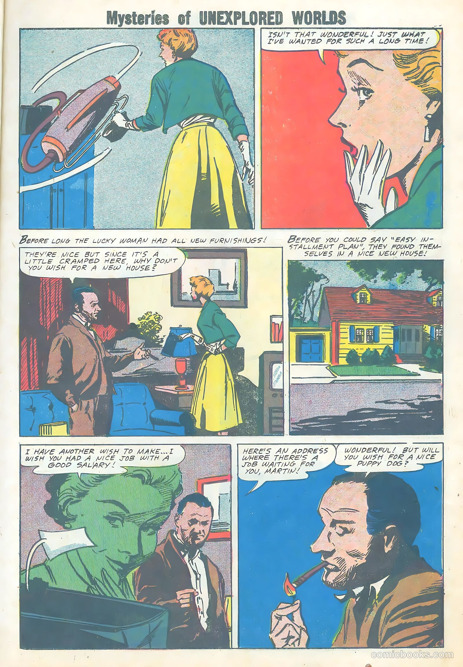 Mysteries of Unexplored Worlds #8 (1958) — page 15 of 35
