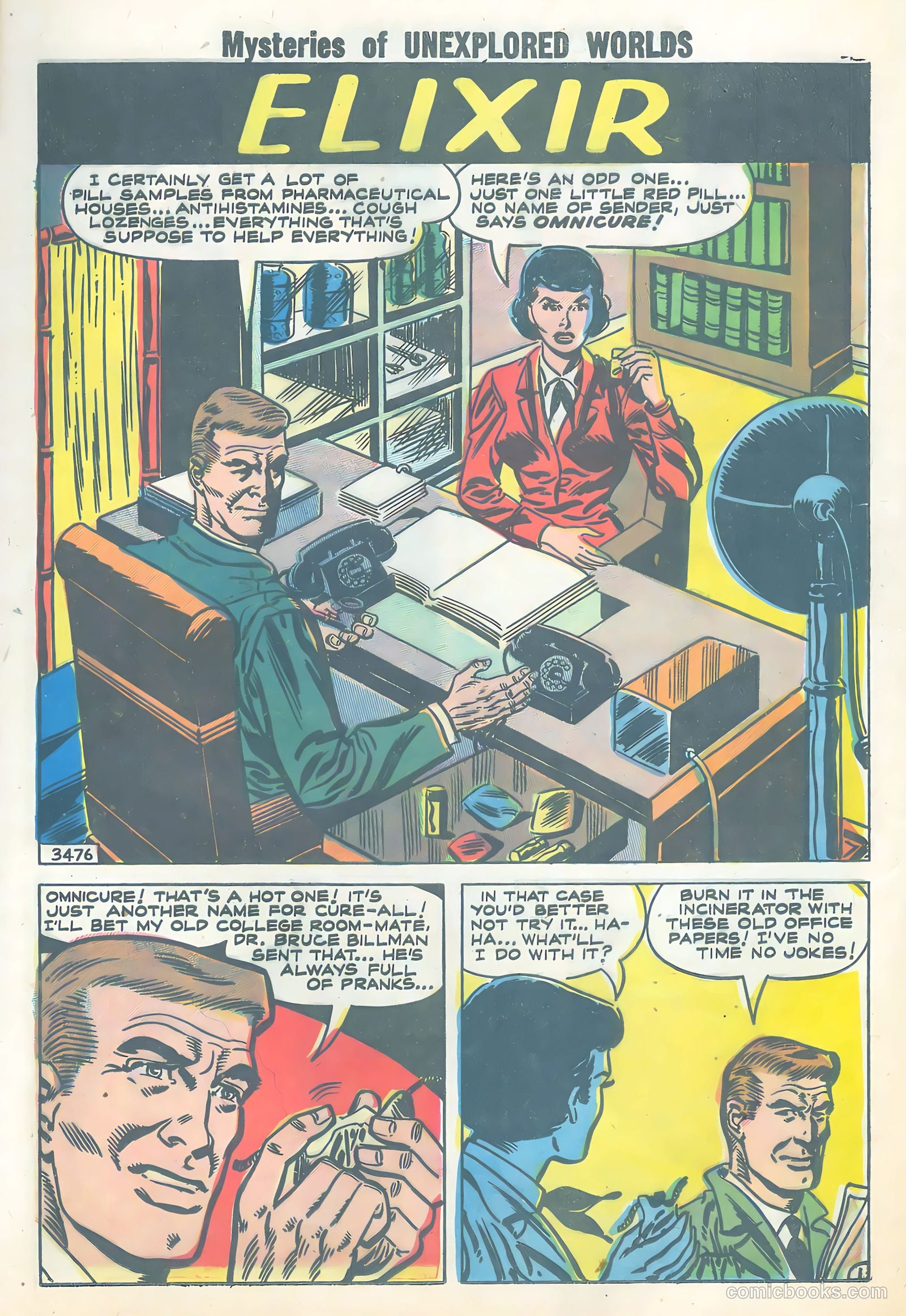 Mysteries of Unexplored Worlds #8 (1958) — page 17 of 35