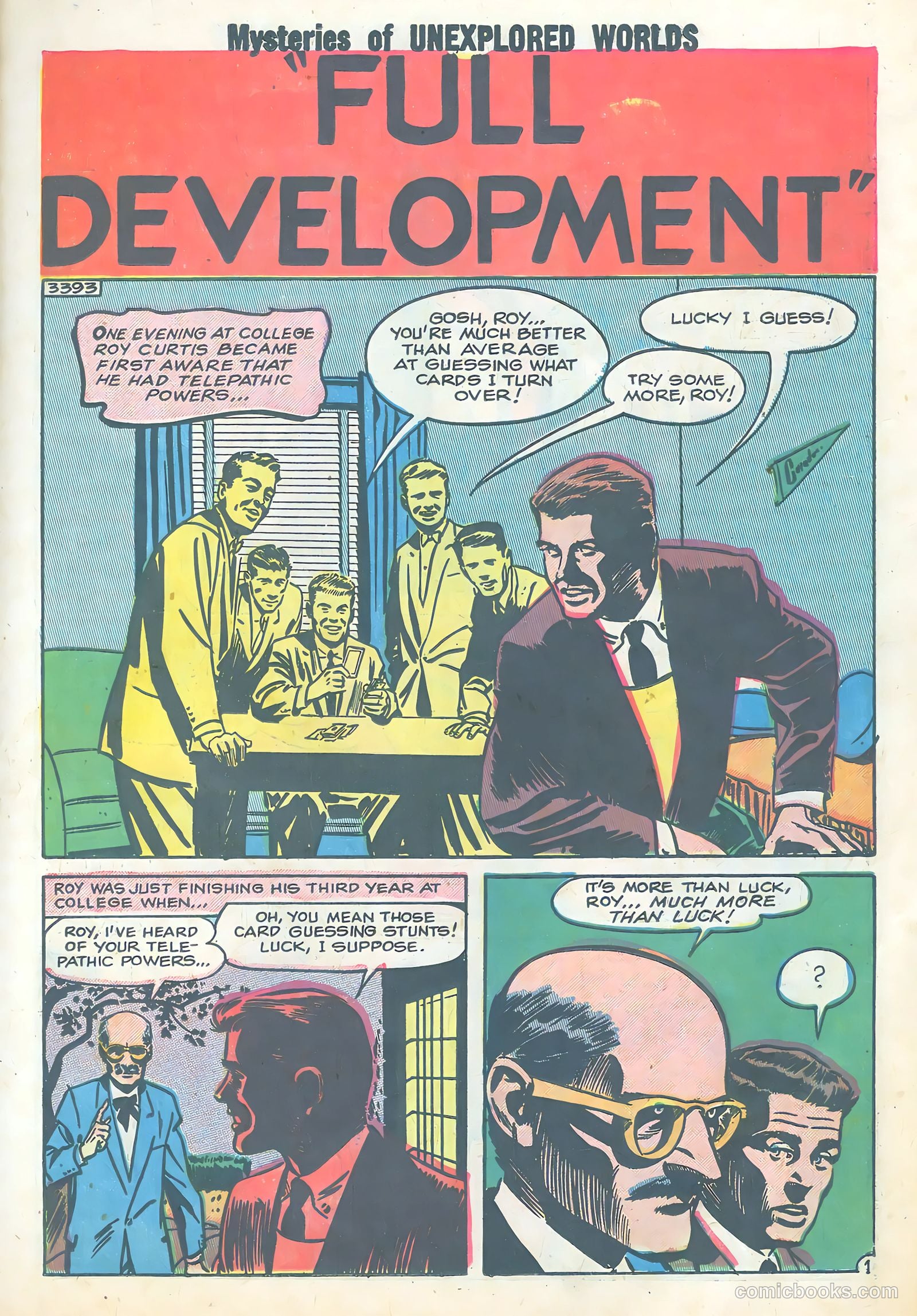 Mysteries of Unexplored Worlds #8 (1958) — page 19 of 35