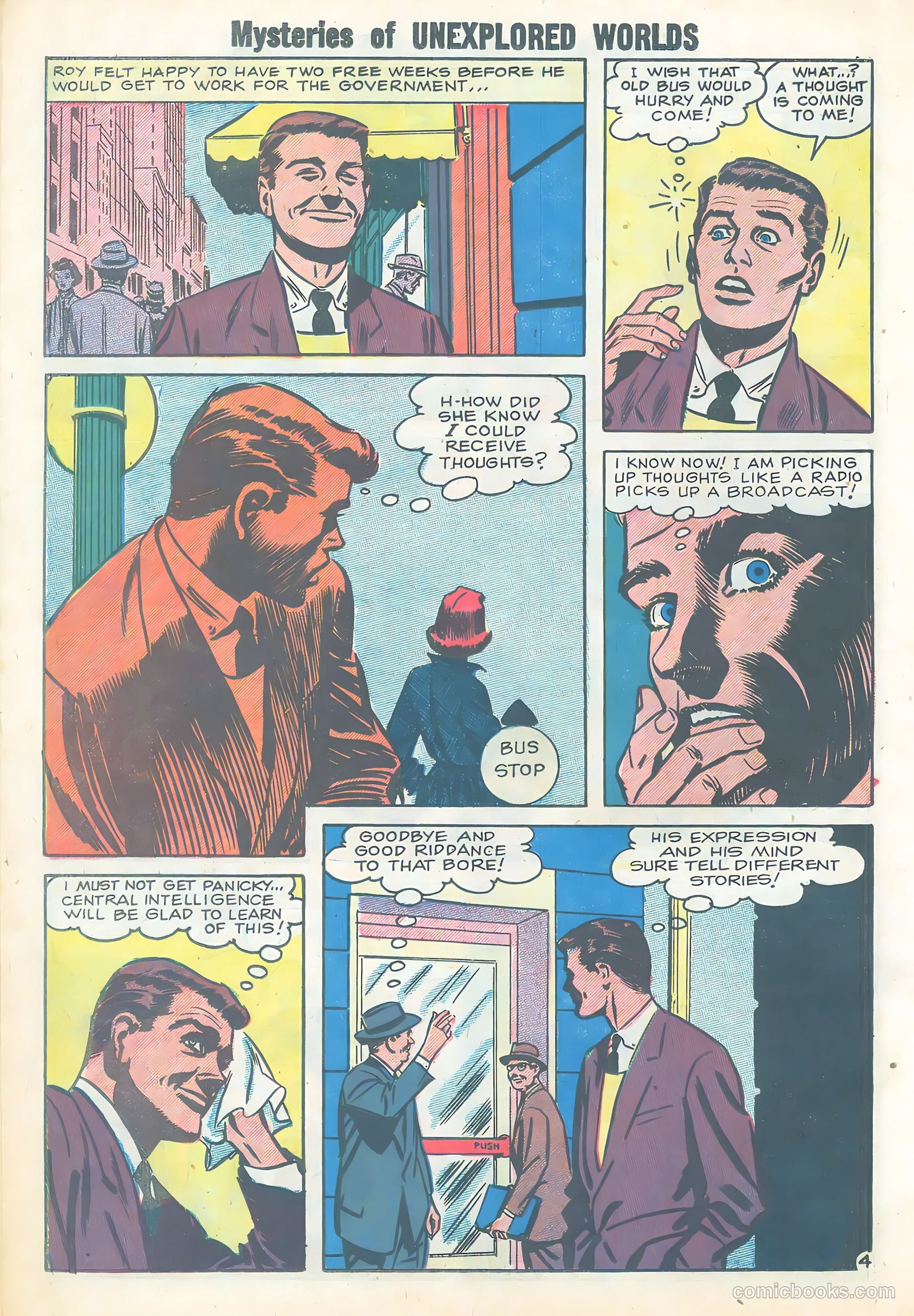 Mysteries of Unexplored Worlds #8 (1958) — page 22 of 35