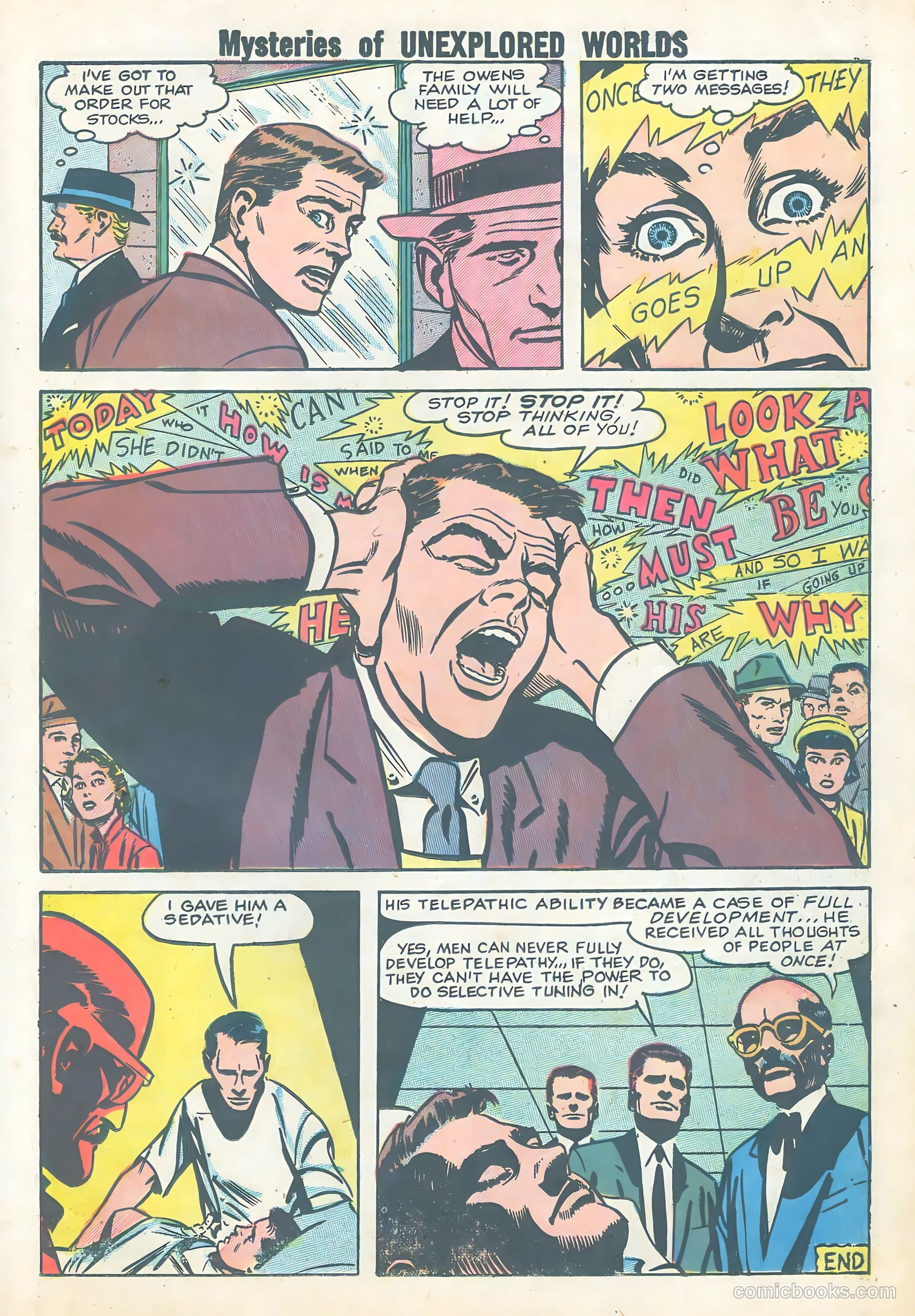 Mysteries of Unexplored Worlds #8 (1958) — page 23 of 35