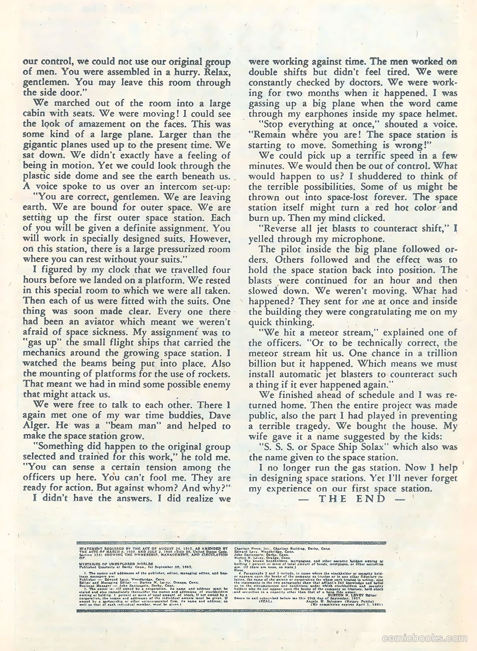 Mysteries of Unexplored Worlds #8 (1958) — page 25 of 35