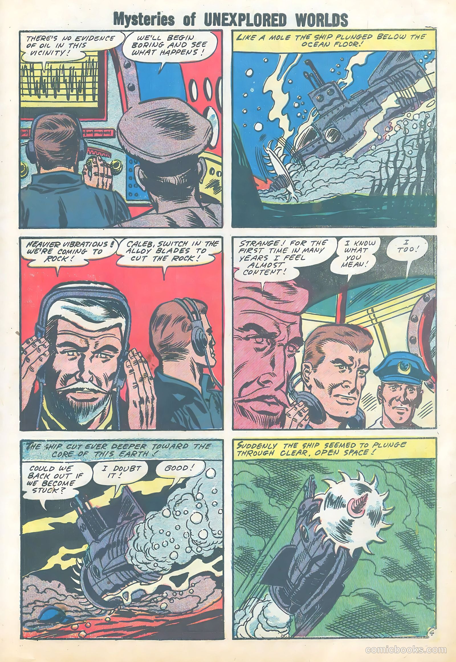 Mysteries of Unexplored Worlds #8 (1958) — page 31 of 35