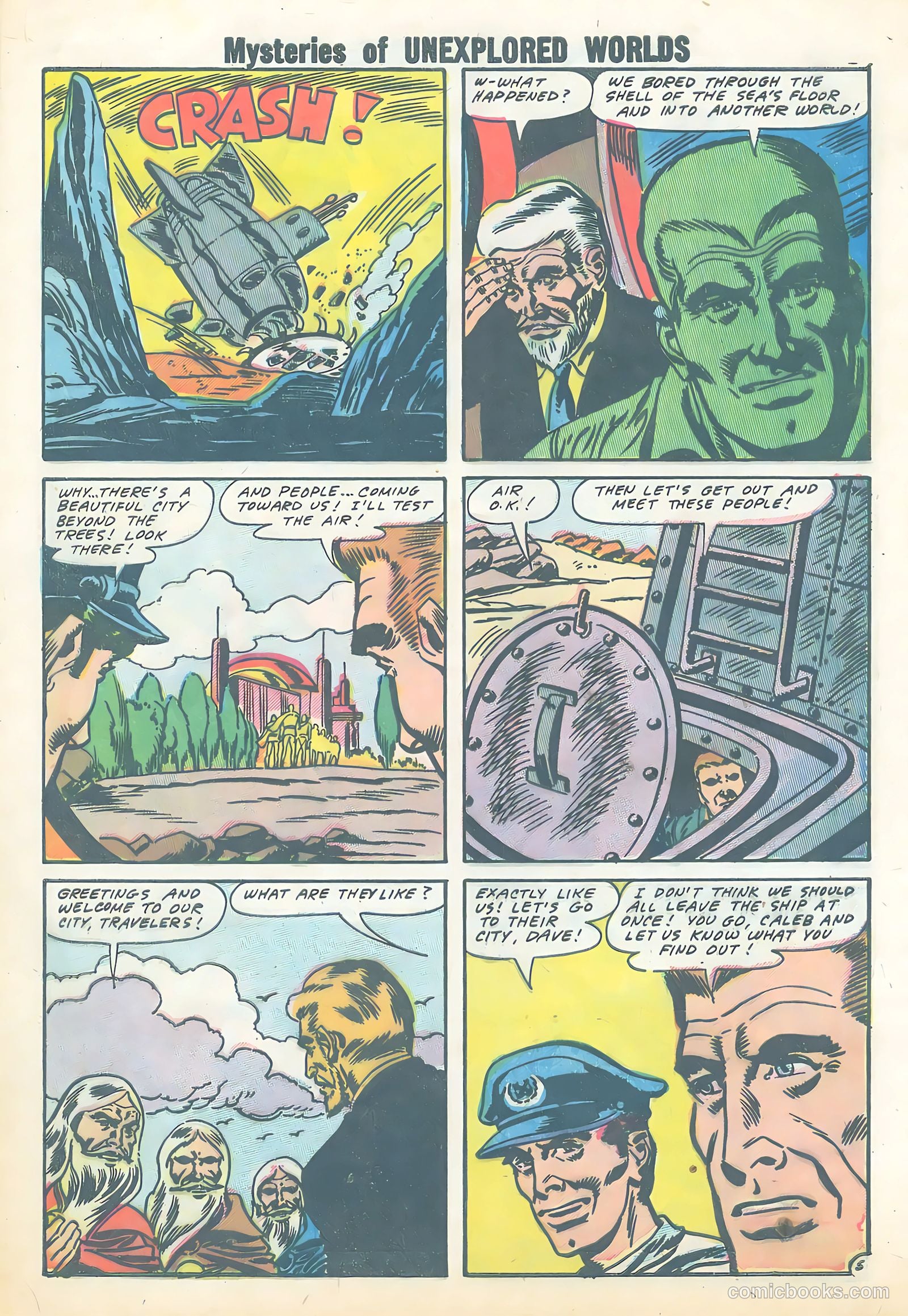 Mysteries of Unexplored Worlds #8 (1958) — page 32 of 35