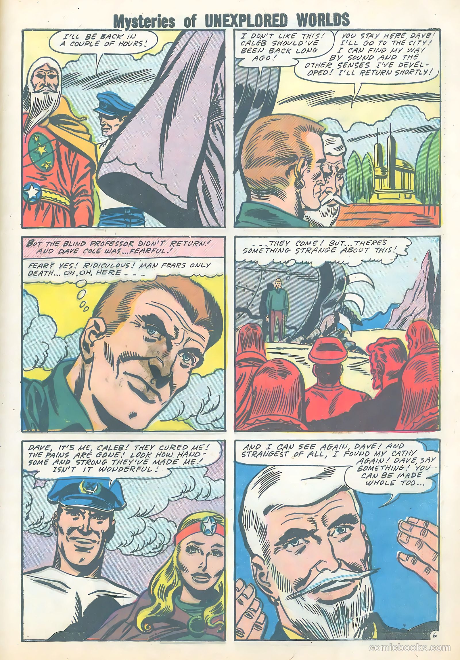 Mysteries of Unexplored Worlds #8 (1958) — page 33 of 35