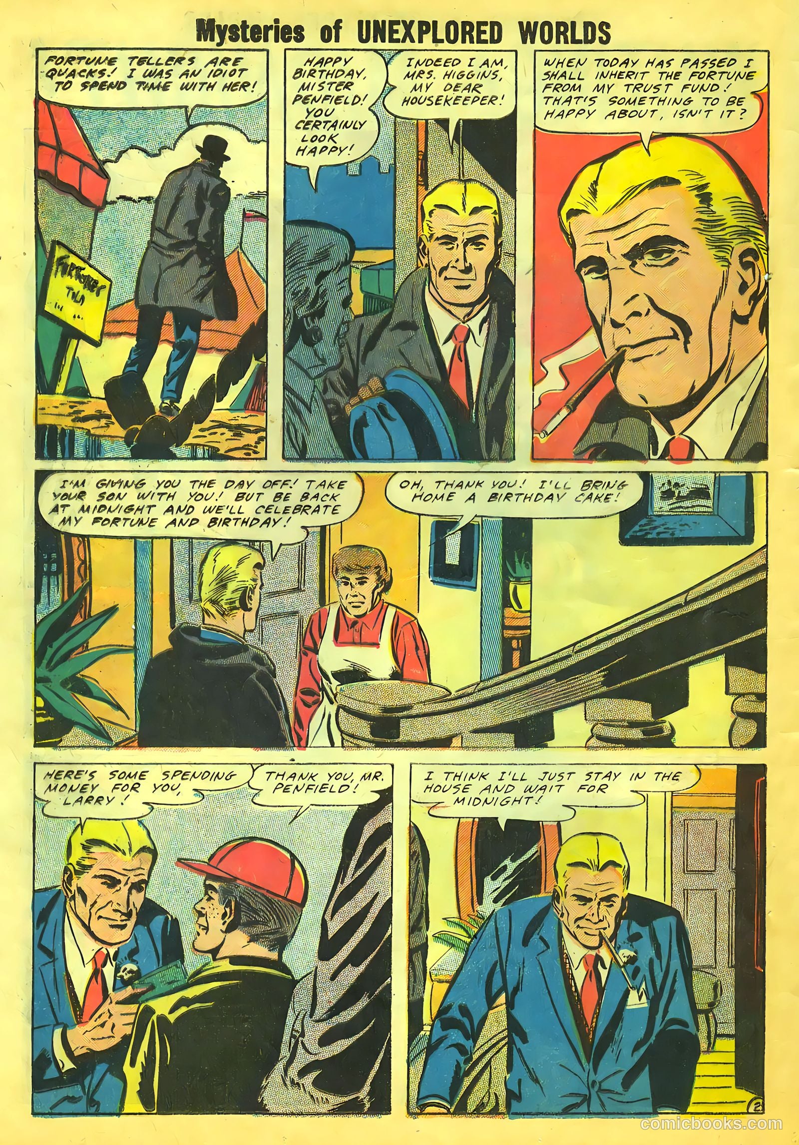 Mysteries of Unexplored Worlds #9 (1958) — page 12 of 36