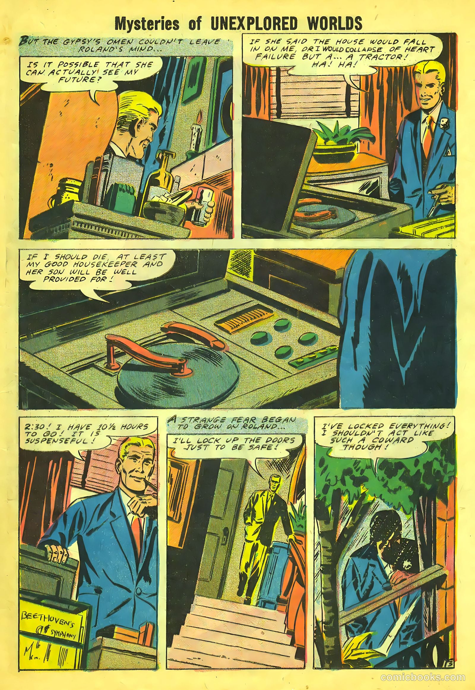Mysteries of Unexplored Worlds #9 (1958) — page 13 of 36