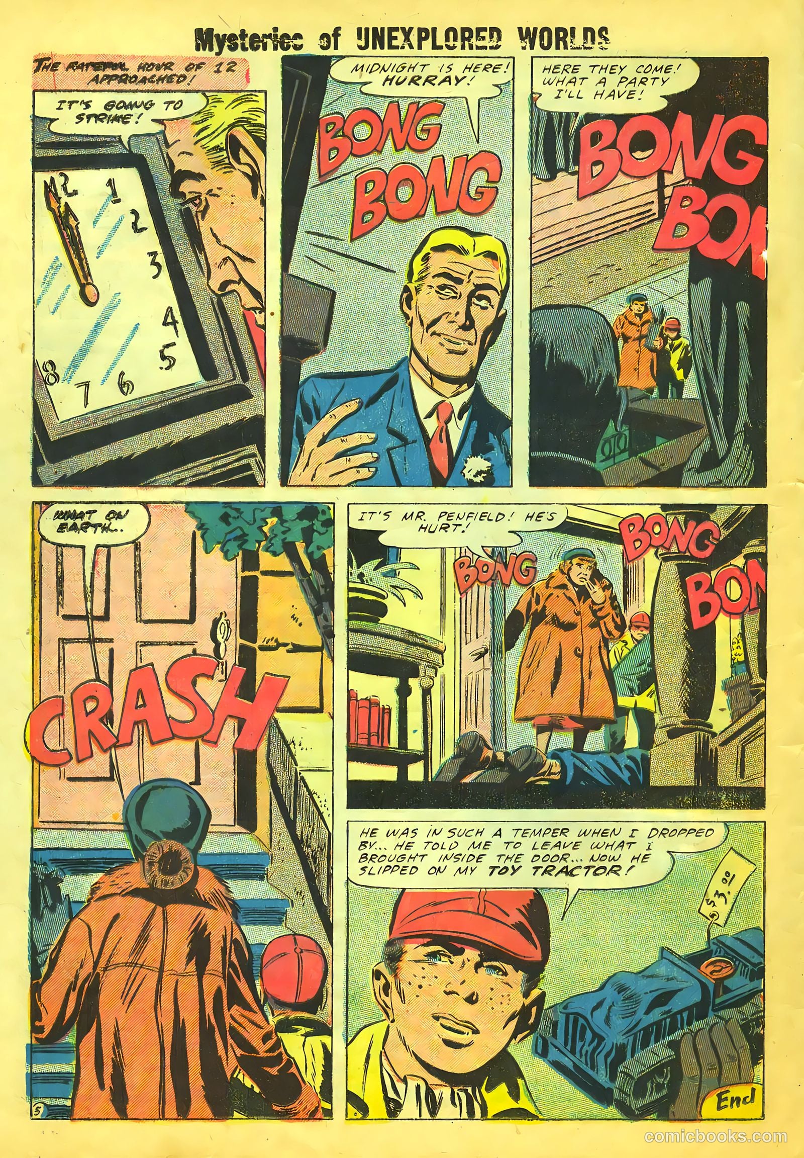 Mysteries of Unexplored Worlds #9 (1958) — page 16 of 36