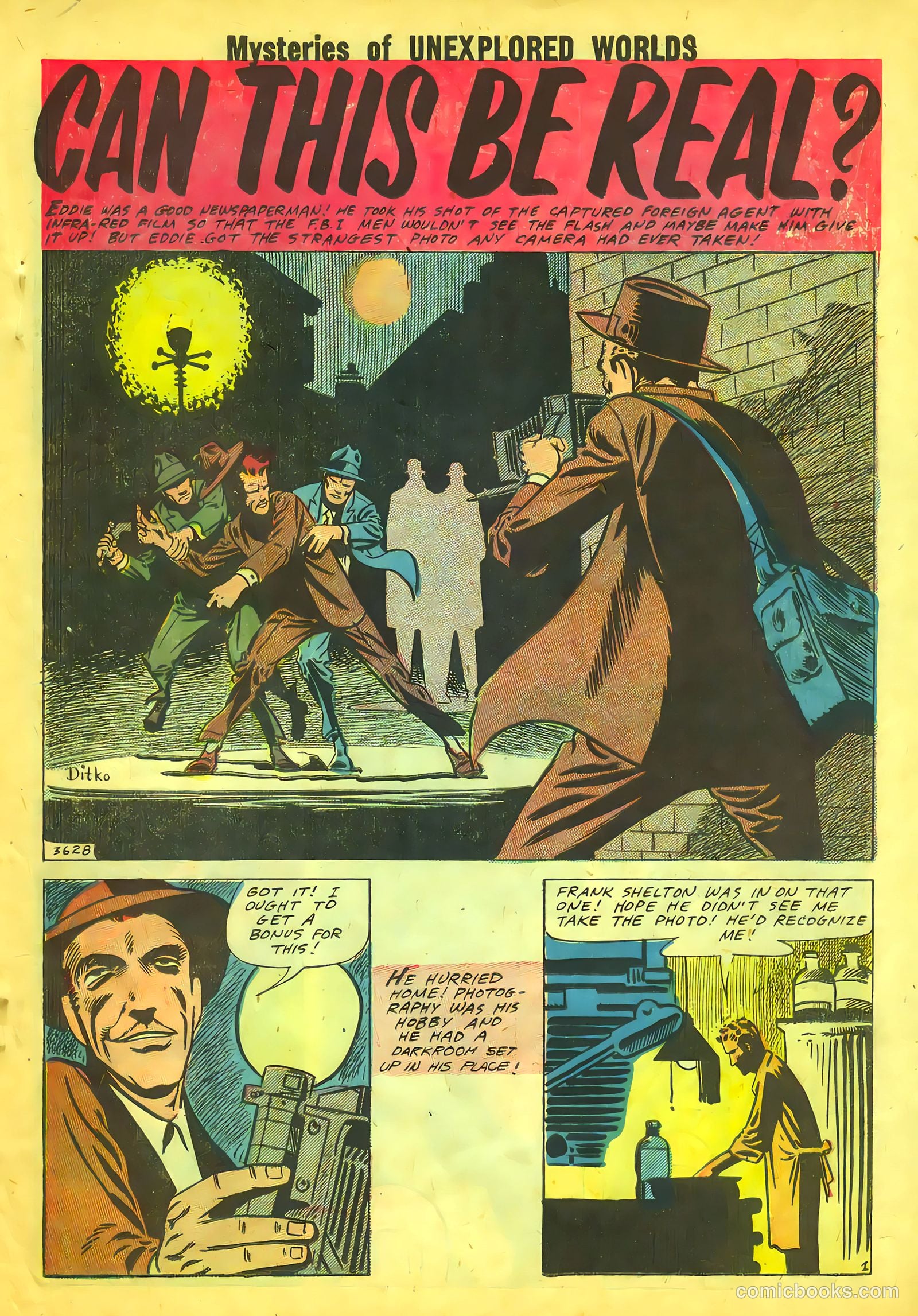 Mysteries of Unexplored Worlds #9 (1958) — page 19 of 36