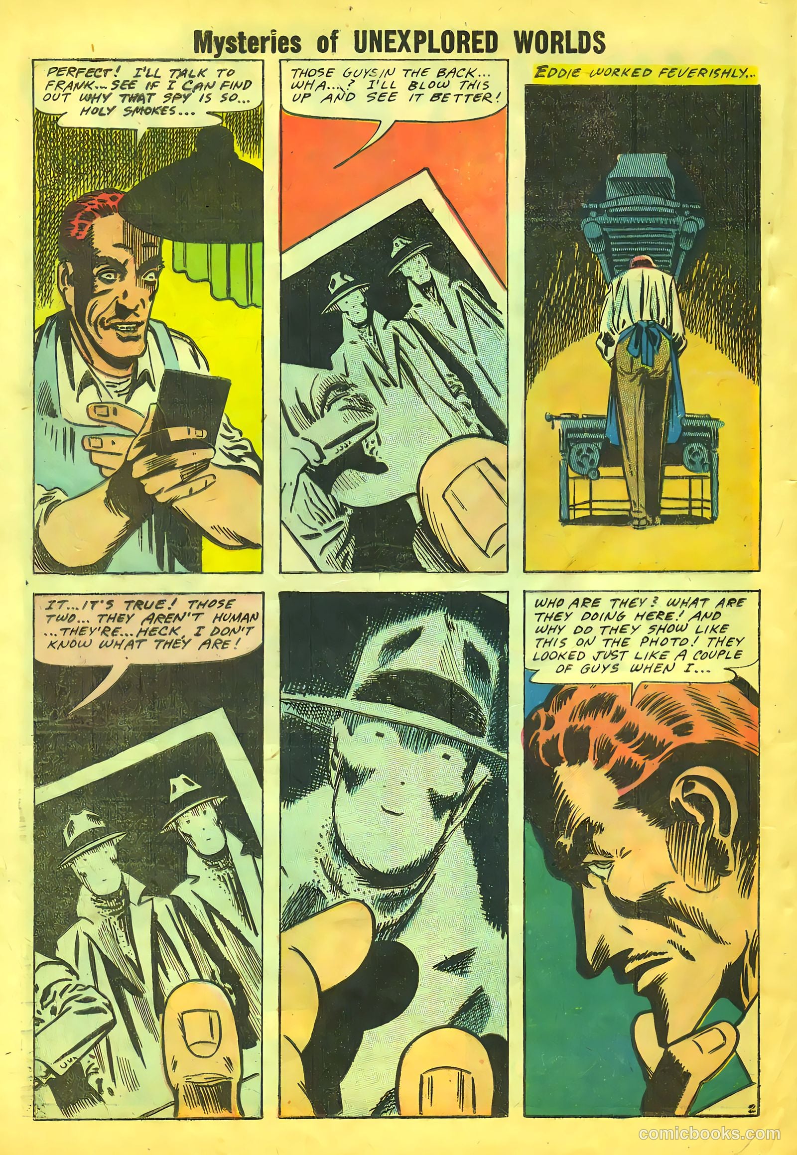 Mysteries of Unexplored Worlds #9 (1958) — page 20 of 36