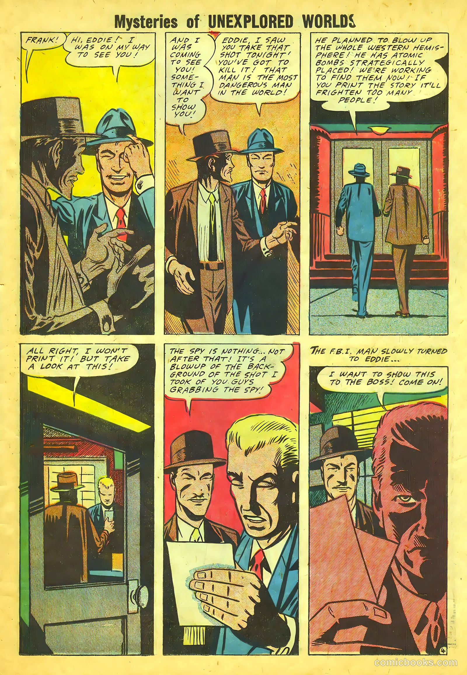 Mysteries of Unexplored Worlds #9 (1958) — page 23 of 36