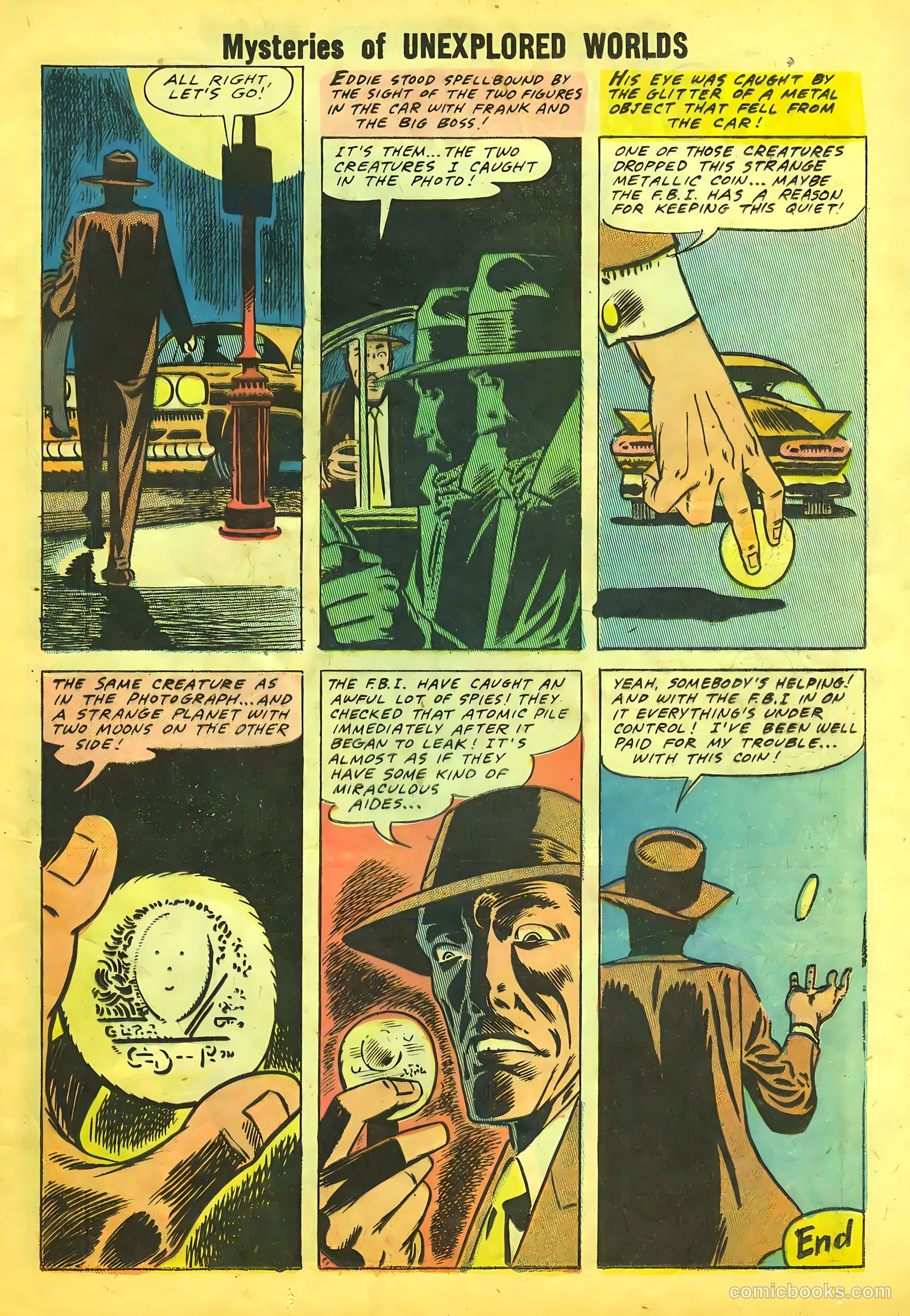 Mysteries of Unexplored Worlds #9 (1958) — page 25 of 36