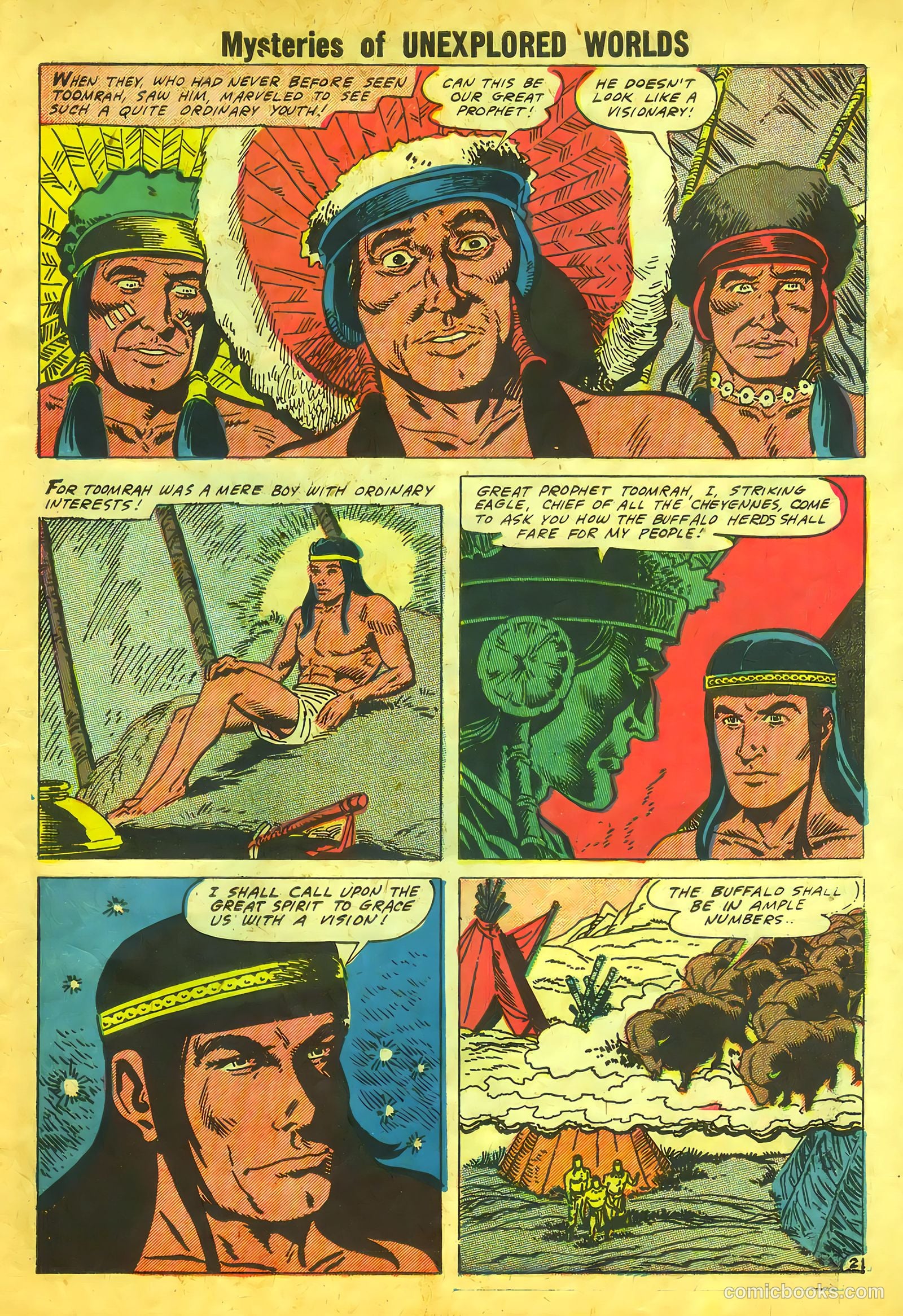 Mysteries of Unexplored Worlds #9 (1958) — page 27 of 36