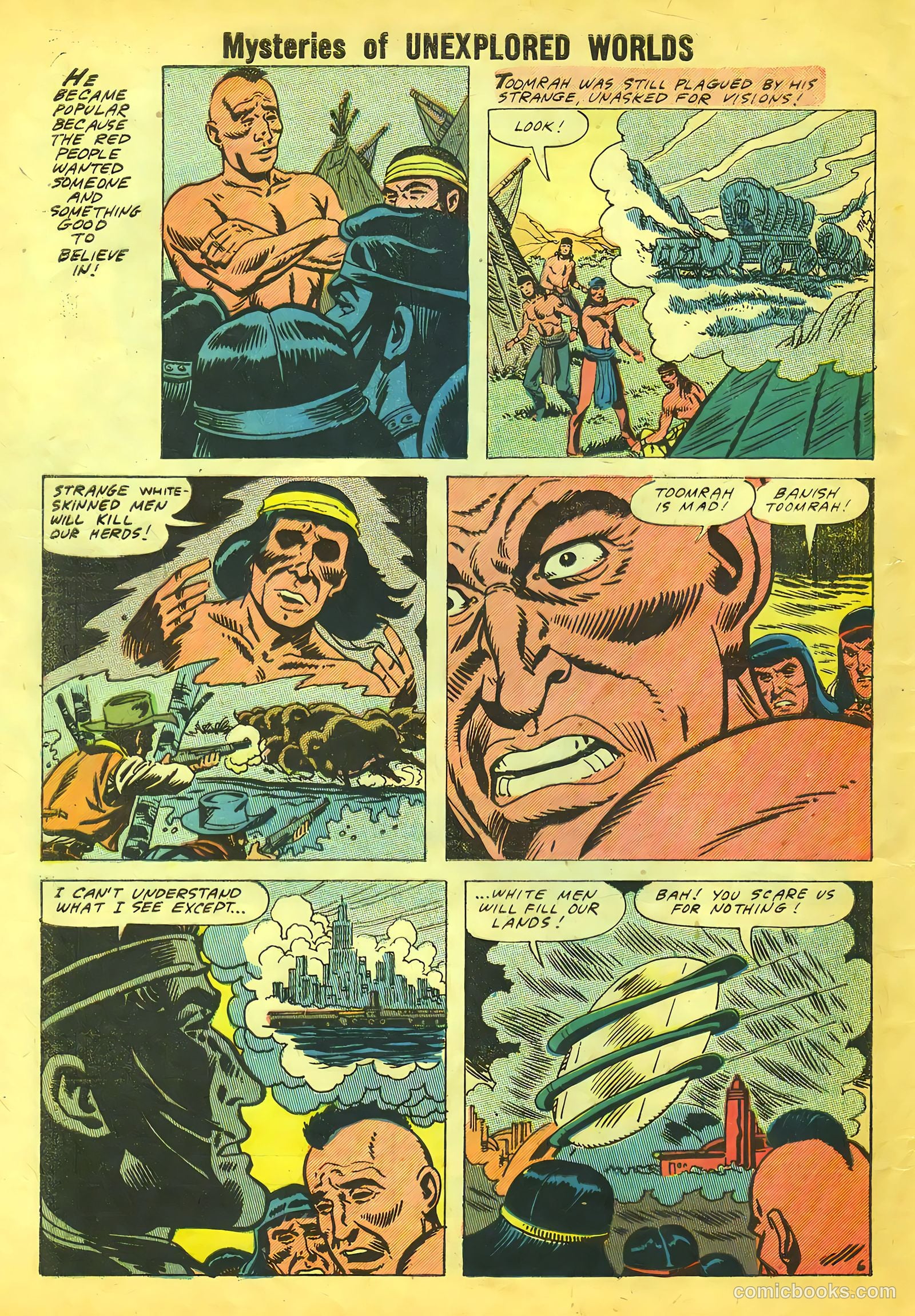 Mysteries of Unexplored Worlds #9 (1958) — page 32 of 36