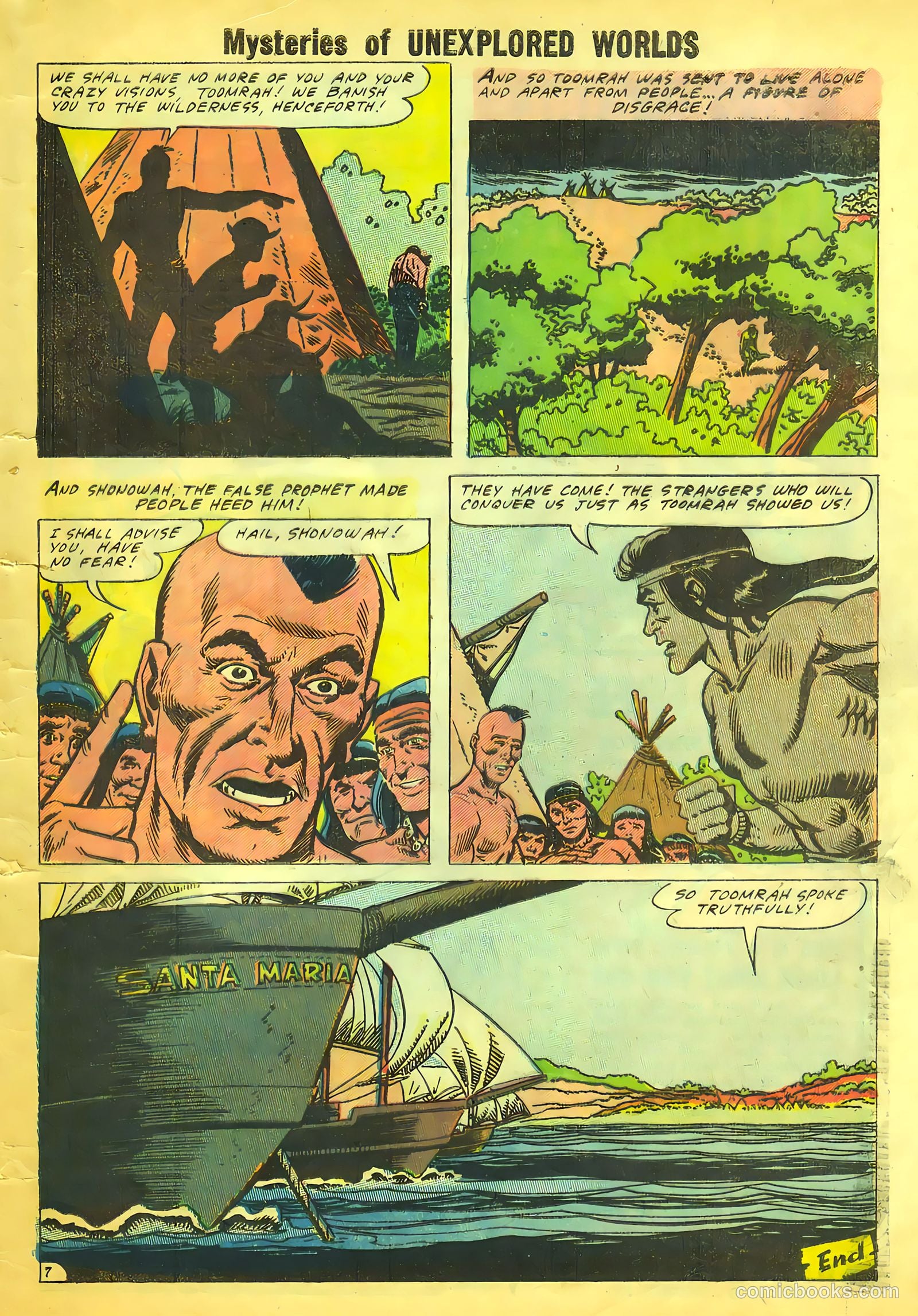 Mysteries of Unexplored Worlds #9 (1958) — page 33 of 36