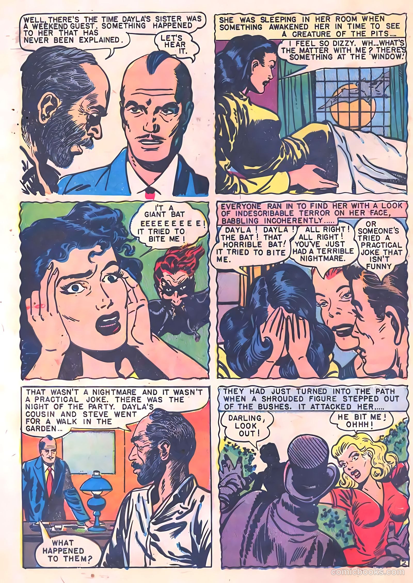 Mysterious Adventures #1 (1951) — page 4 of 36