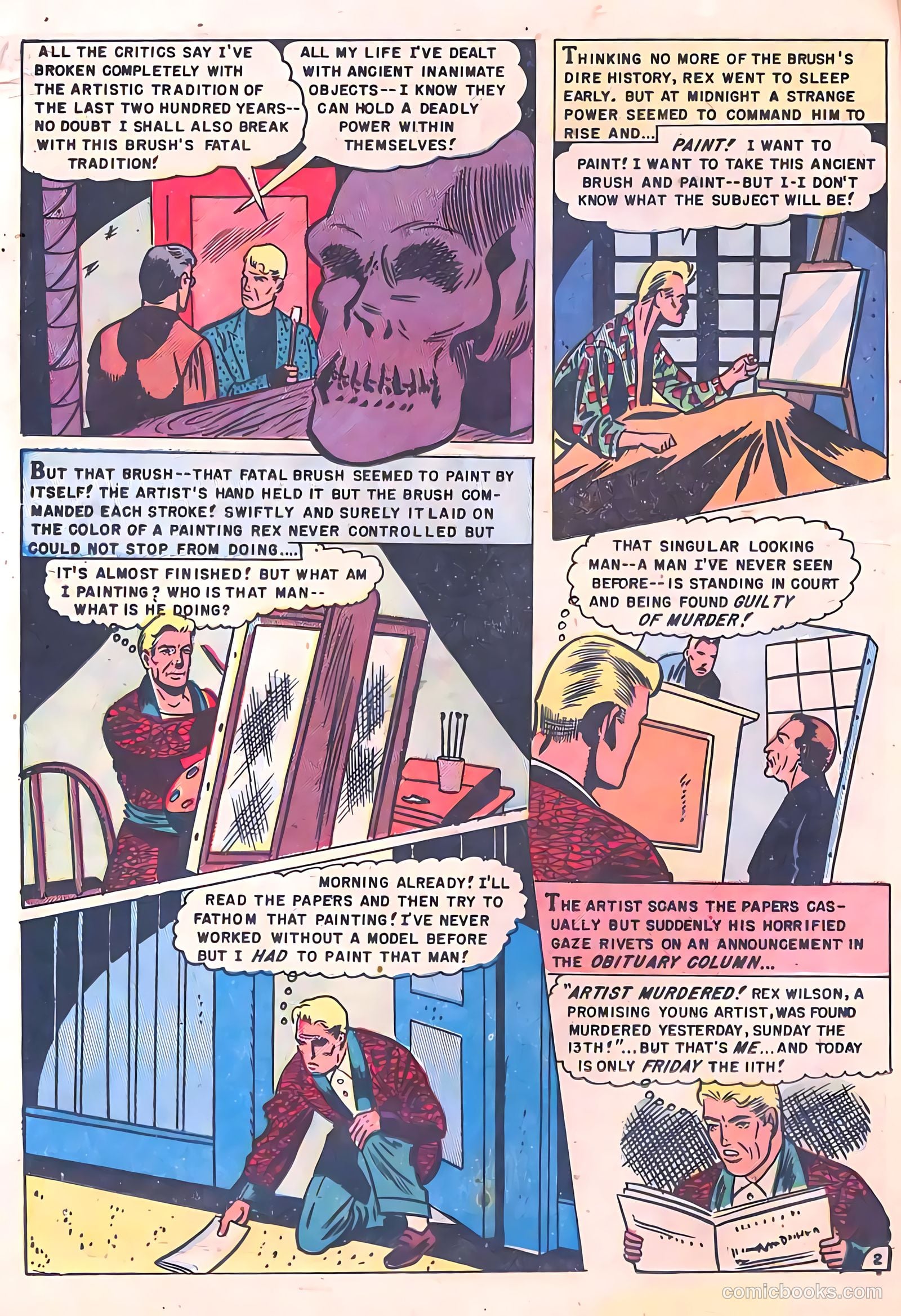 Mysterious Adventures #1 (1951) — page 12 of 36