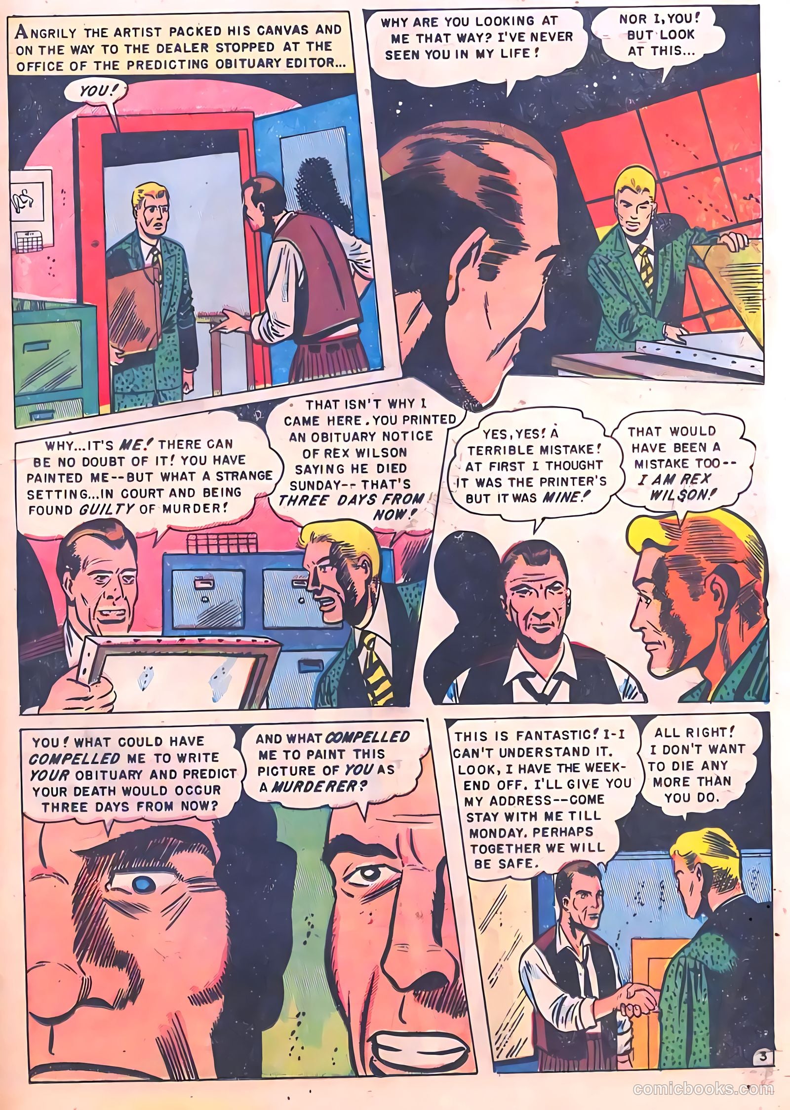 Mysterious Adventures #1 (1951) — page 13 of 36