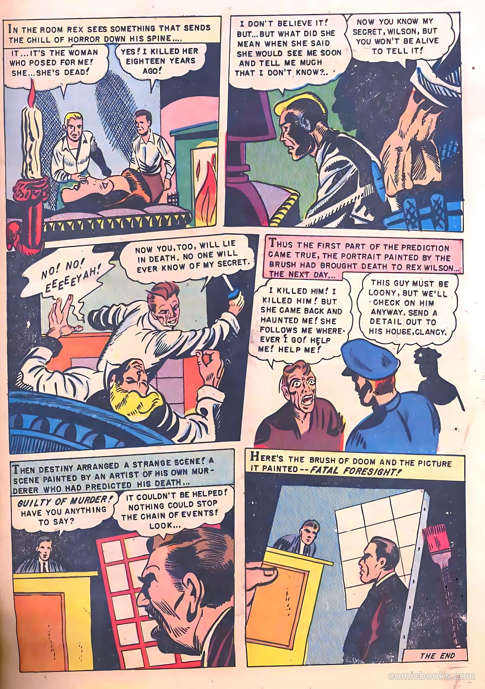 Mysterious Adventures #1 (1951) — page 17 of 36