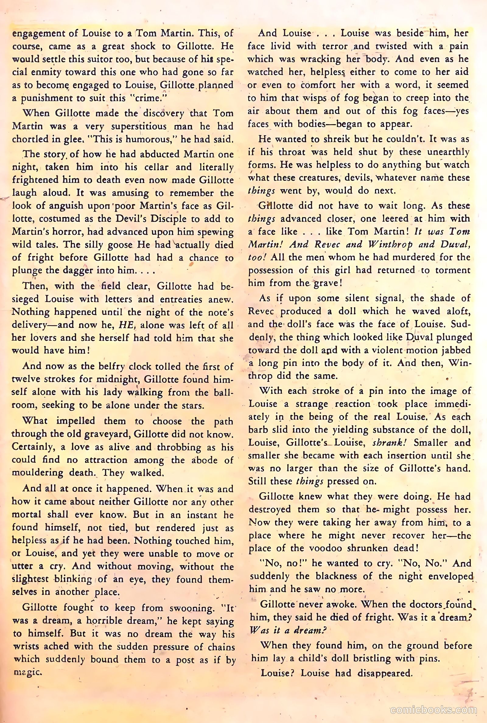 Mysterious Adventures #1 (1951) — page 19 of 36