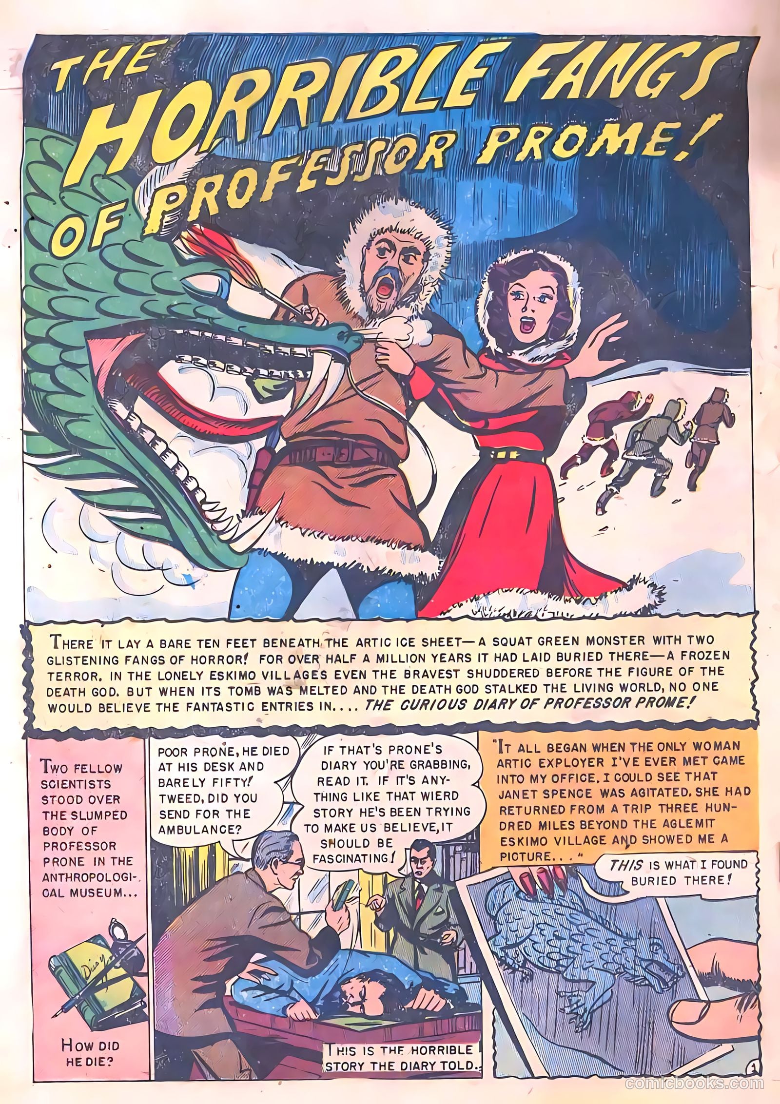 Mysterious Adventures #1 (1951) — page 20 of 36