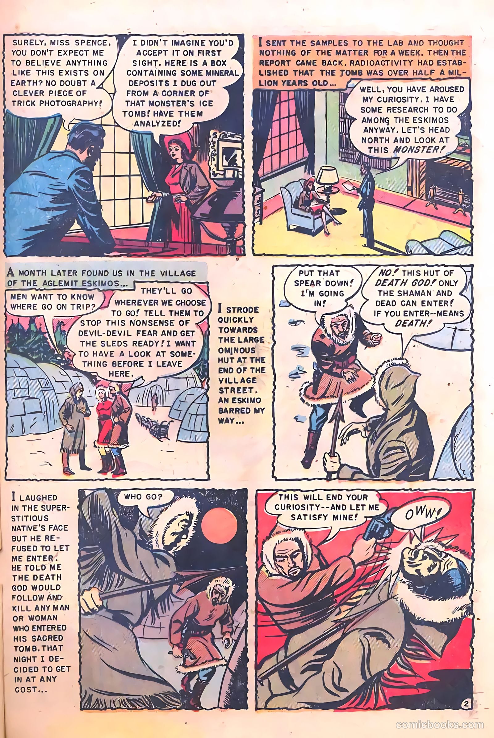 Mysterious Adventures #1 (1951) — page 21 of 36
