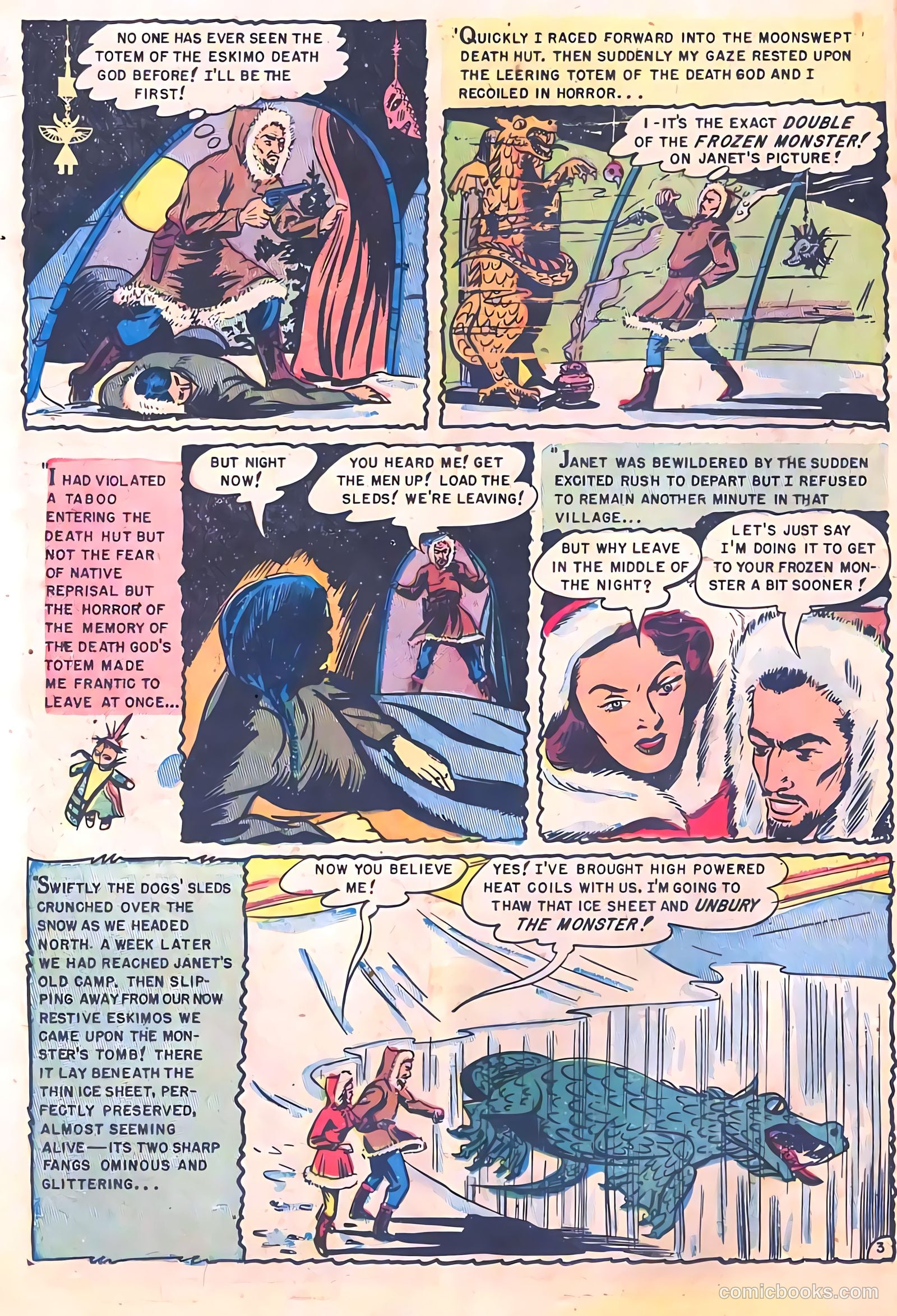 Mysterious Adventures #1 (1951) — page 22 of 36