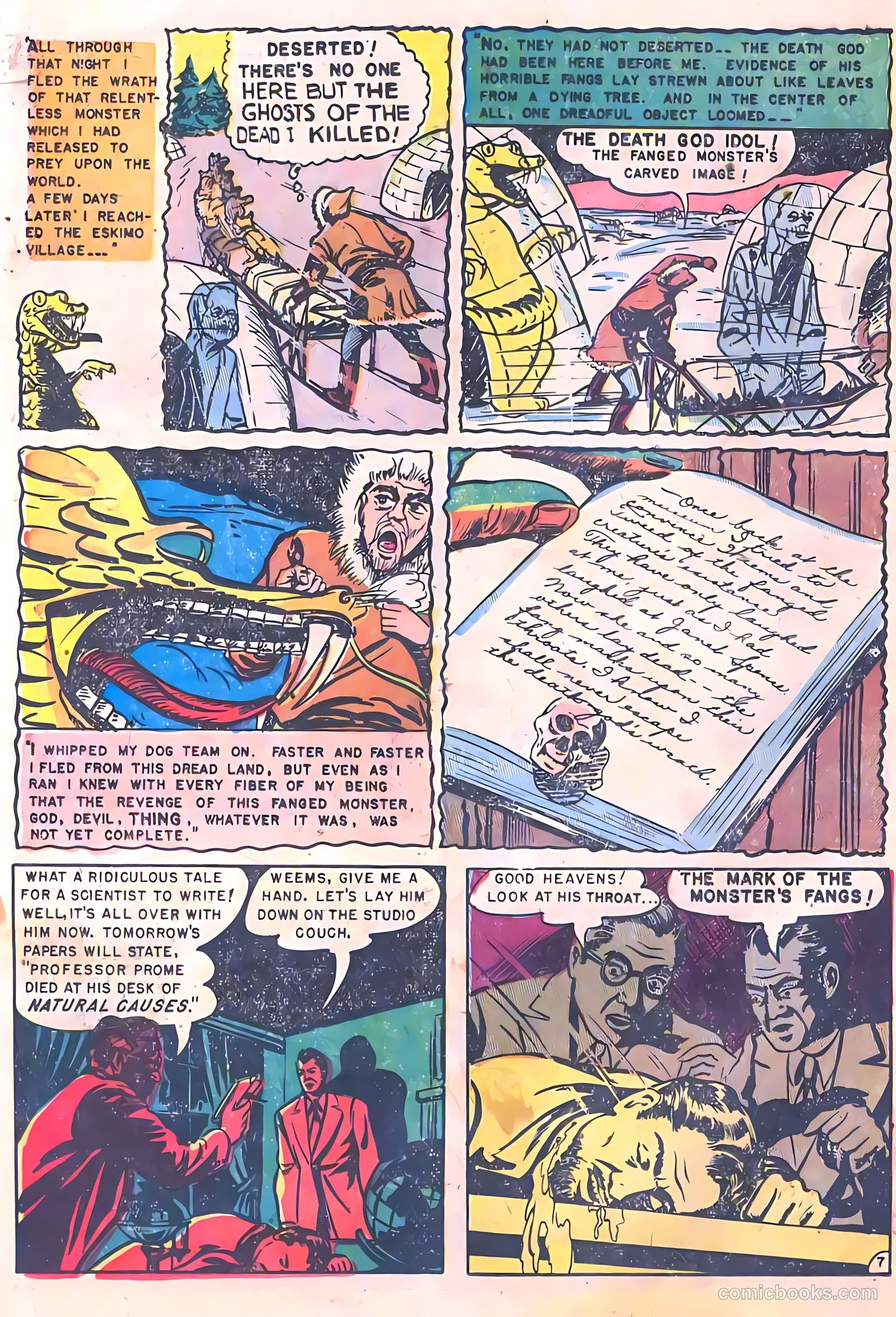 Mysterious Adventures #1 (1951) — page 26 of 36