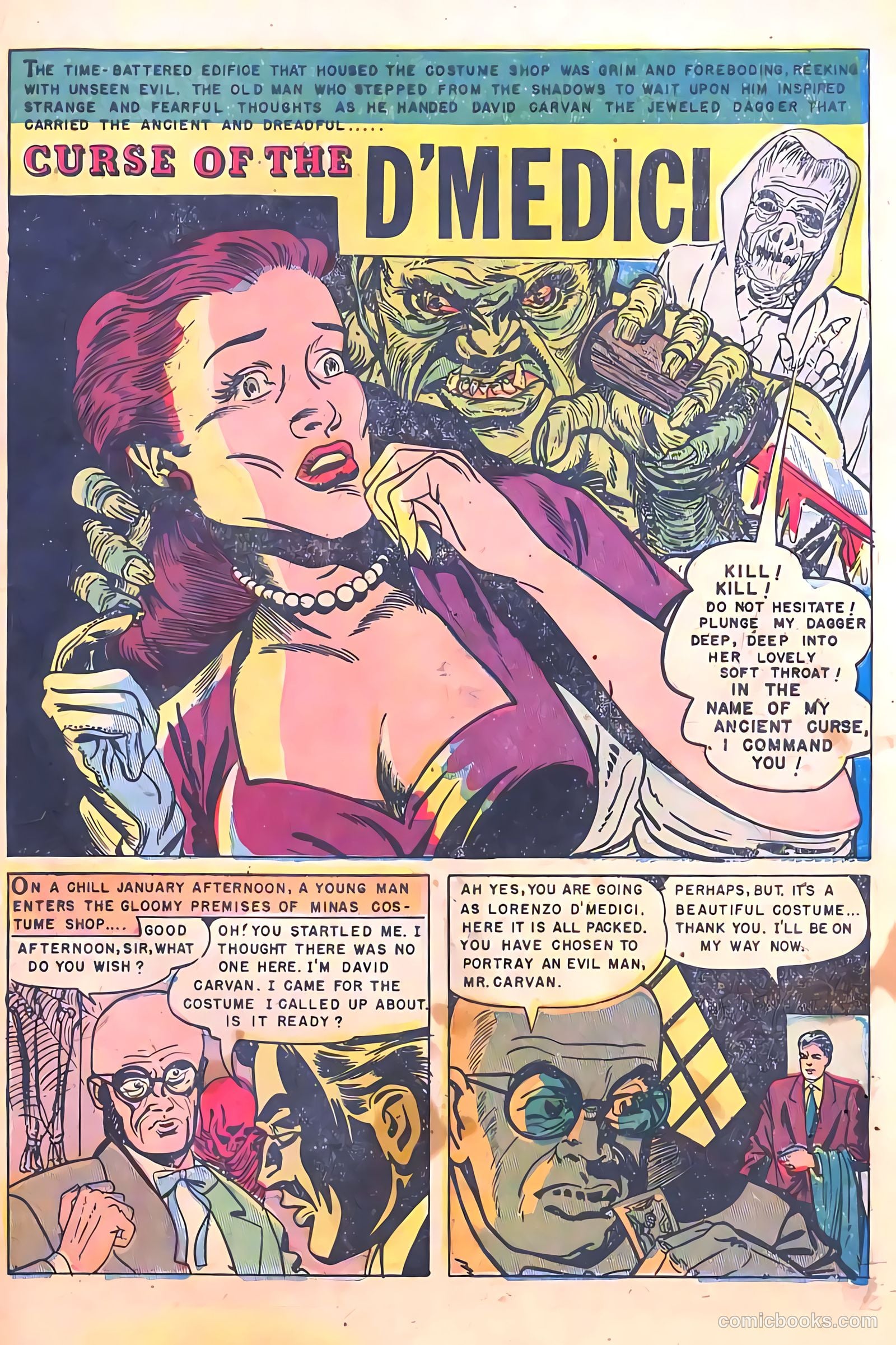 Mysterious Adventures #1 (1951) — page 27 of 36