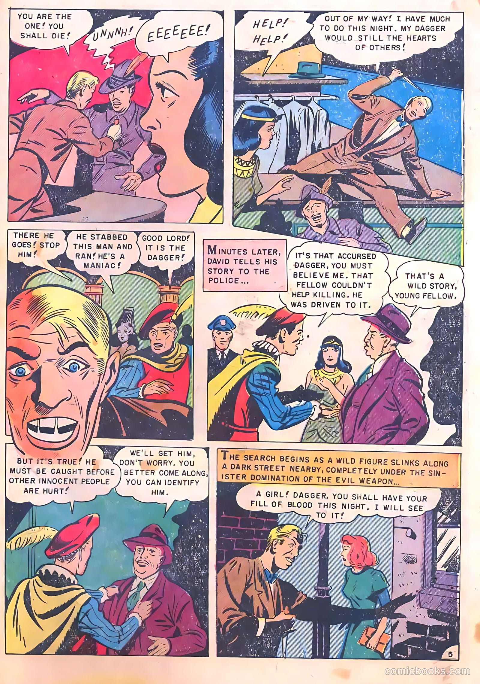 Mysterious Adventures #1 (1951) — page 31 of 36