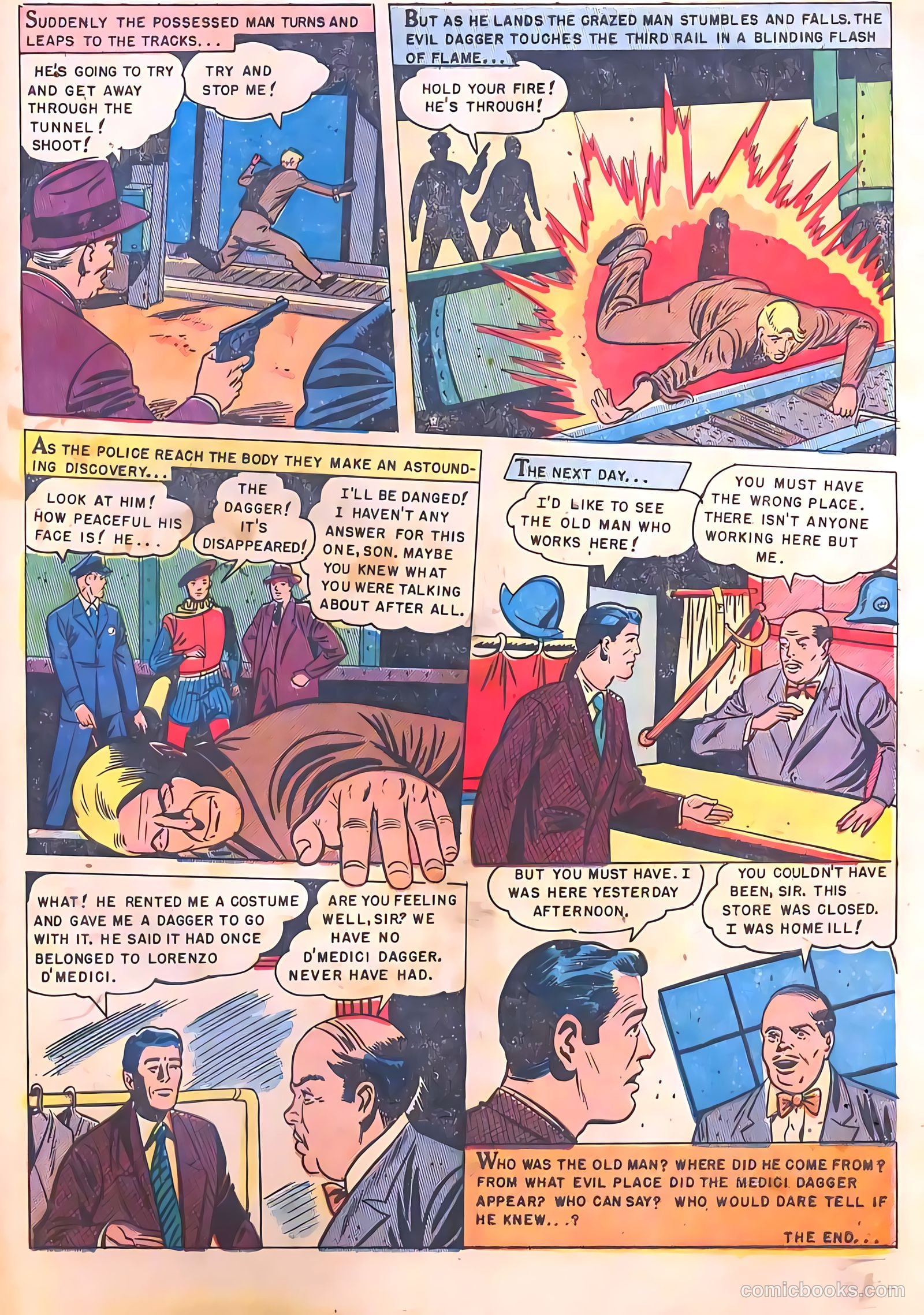 Mysterious Adventures #1 (1951) — page 33 of 36