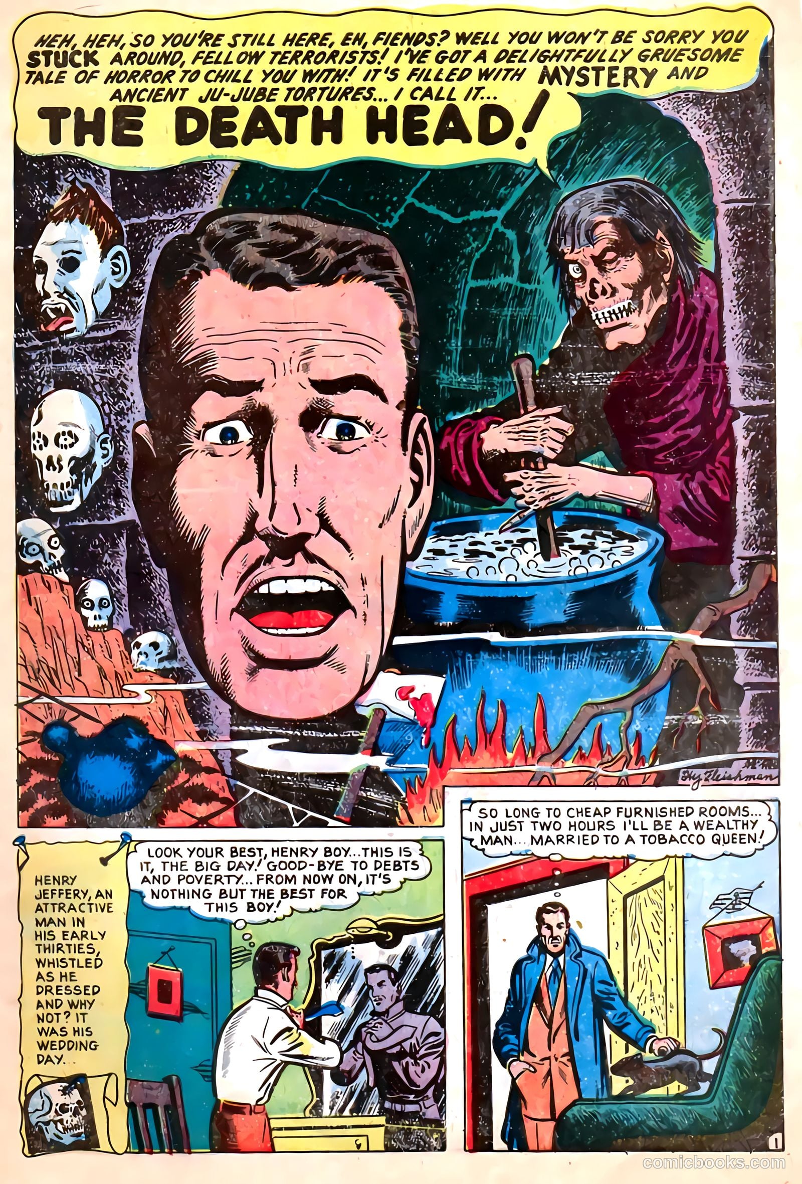 Mysterious Adventures #10 (1952) — page 3 of 36