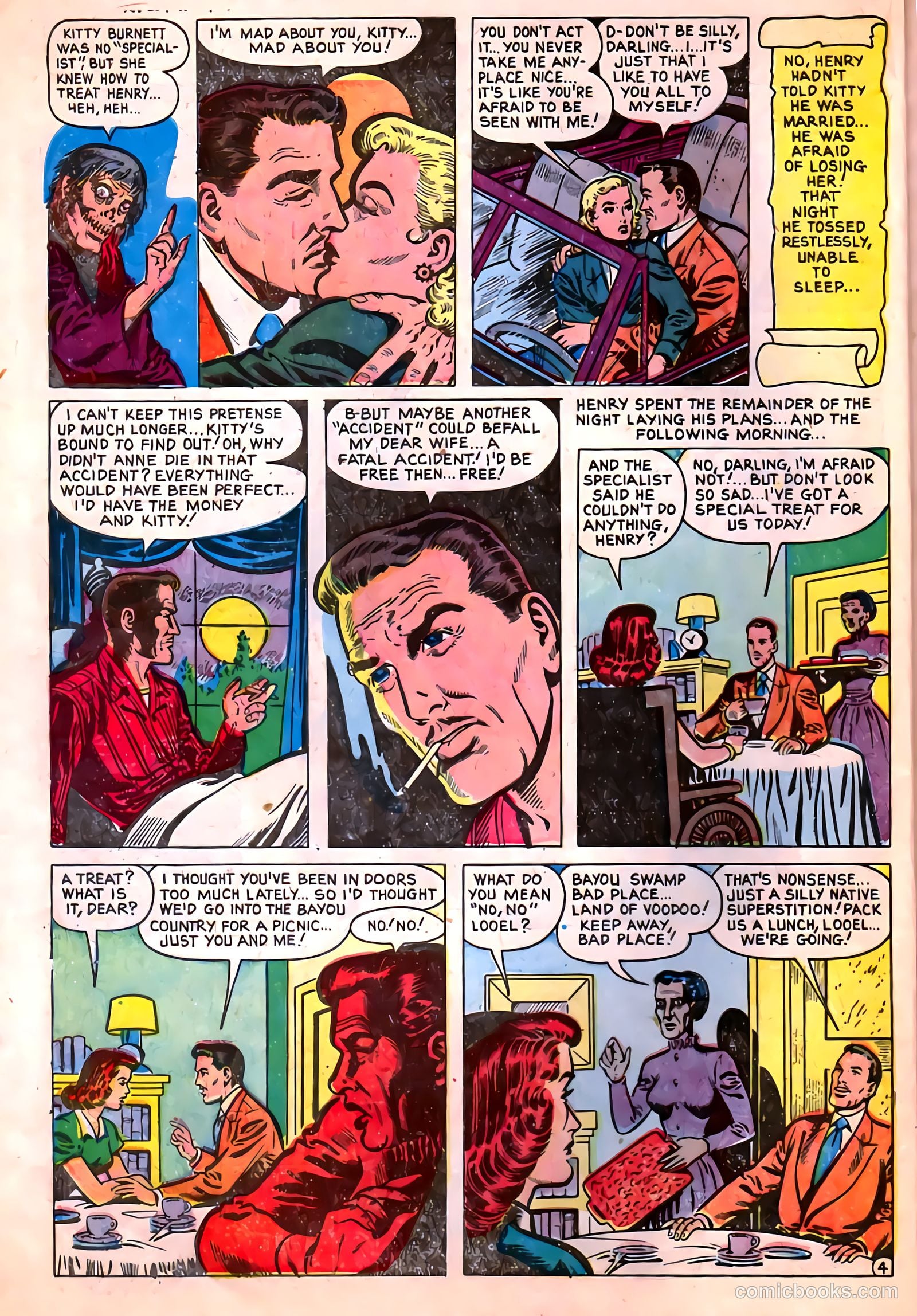 Mysterious Adventures #10 (1952) — page 6 of 36