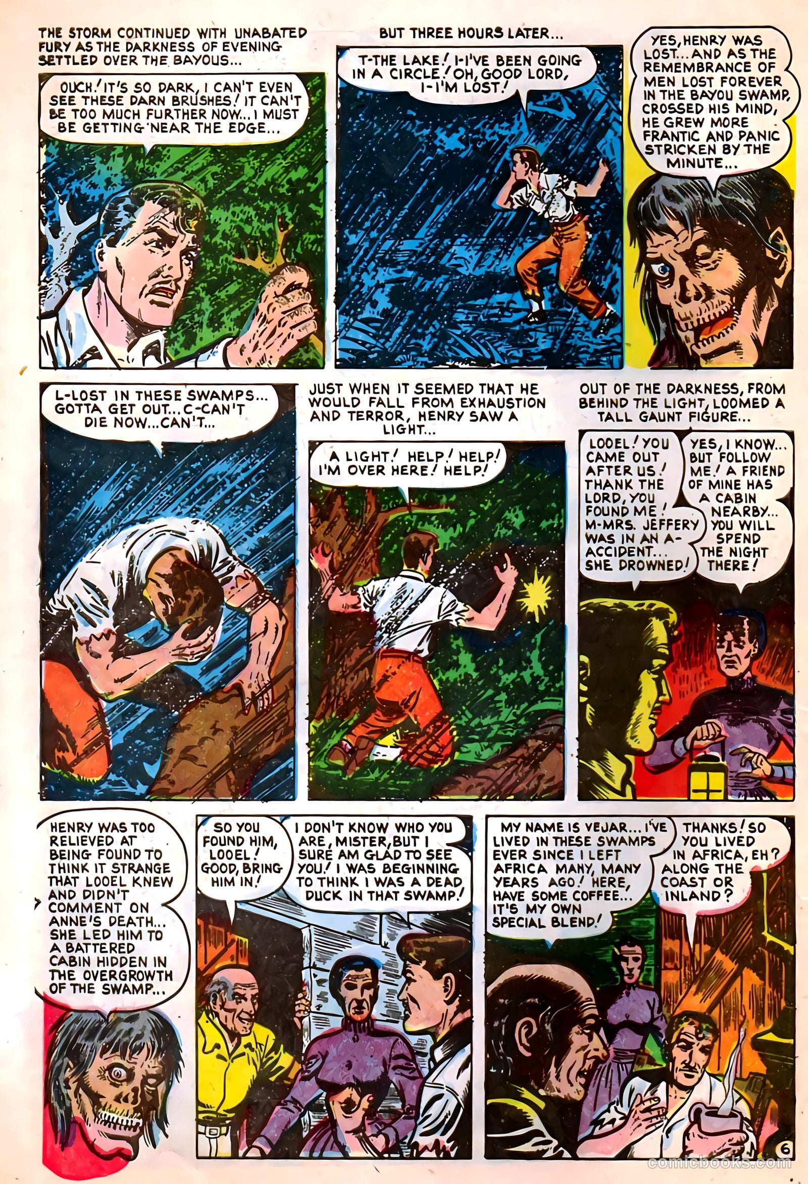Mysterious Adventures #10 (1952) — page 8 of 36