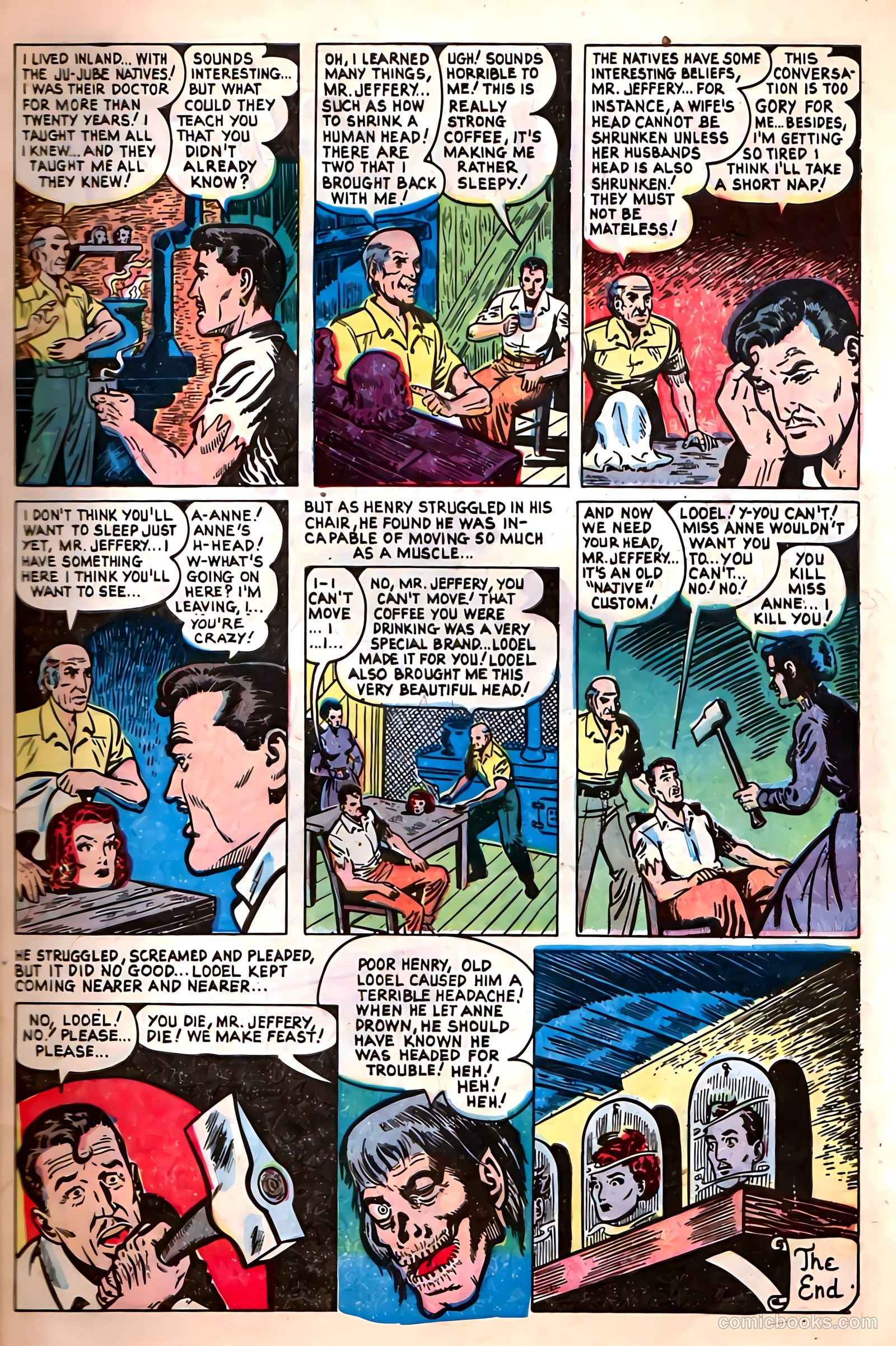 Mysterious Adventures #10 (1952) — page 9 of 36