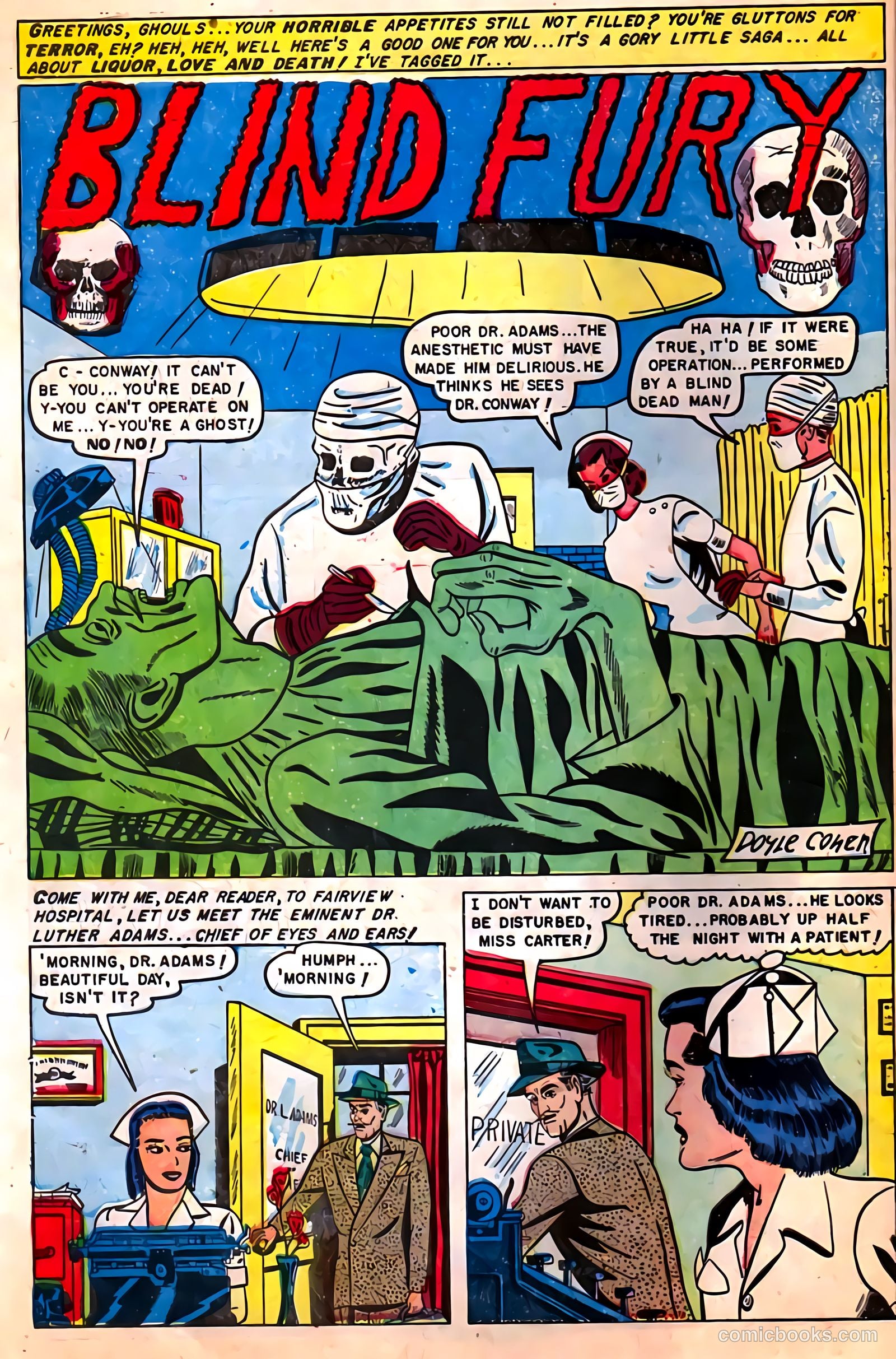 Mysterious Adventures #10 (1952) — page 10 of 36