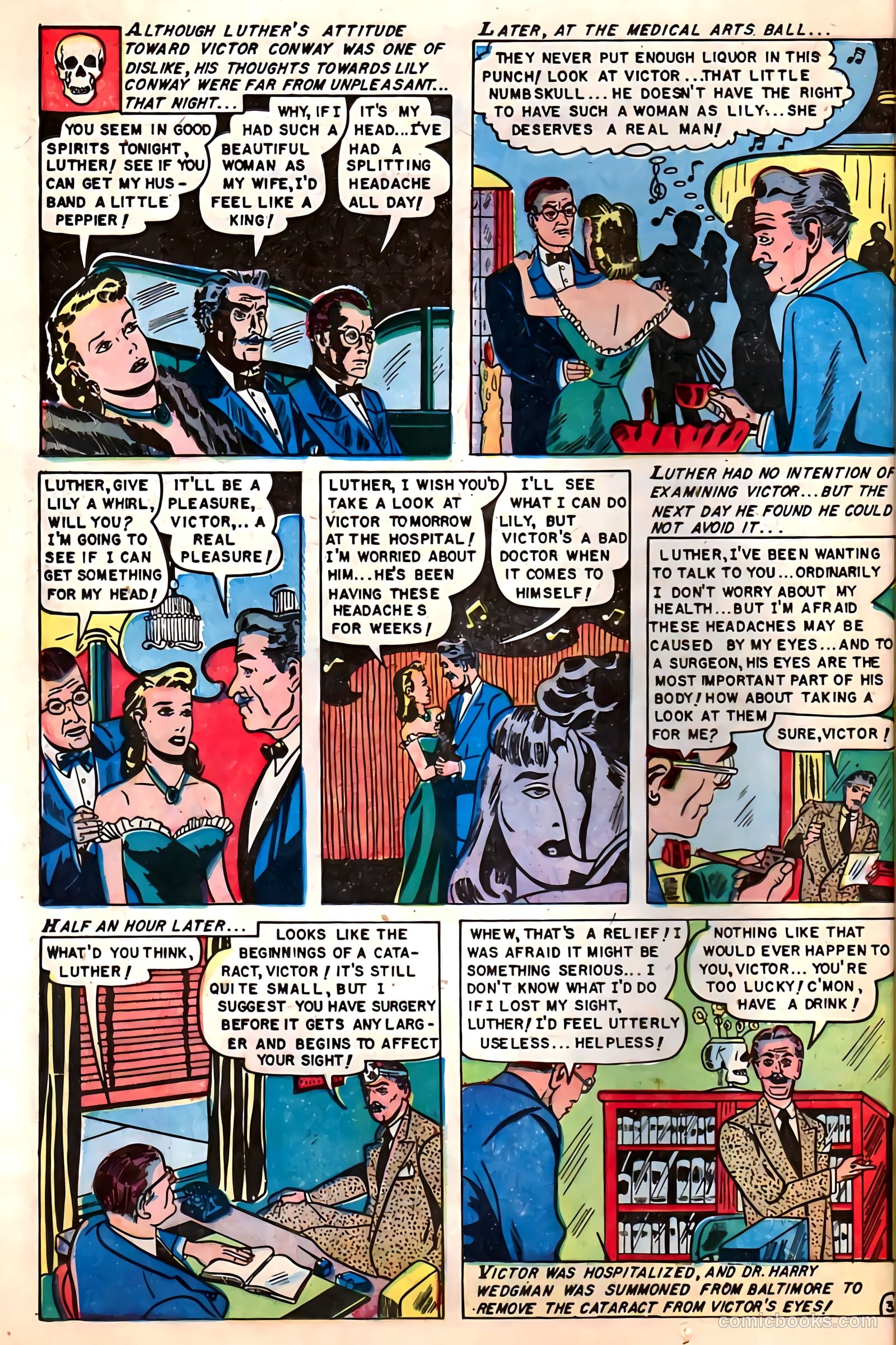 Mysterious Adventures #10 (1952) — page 12 of 36