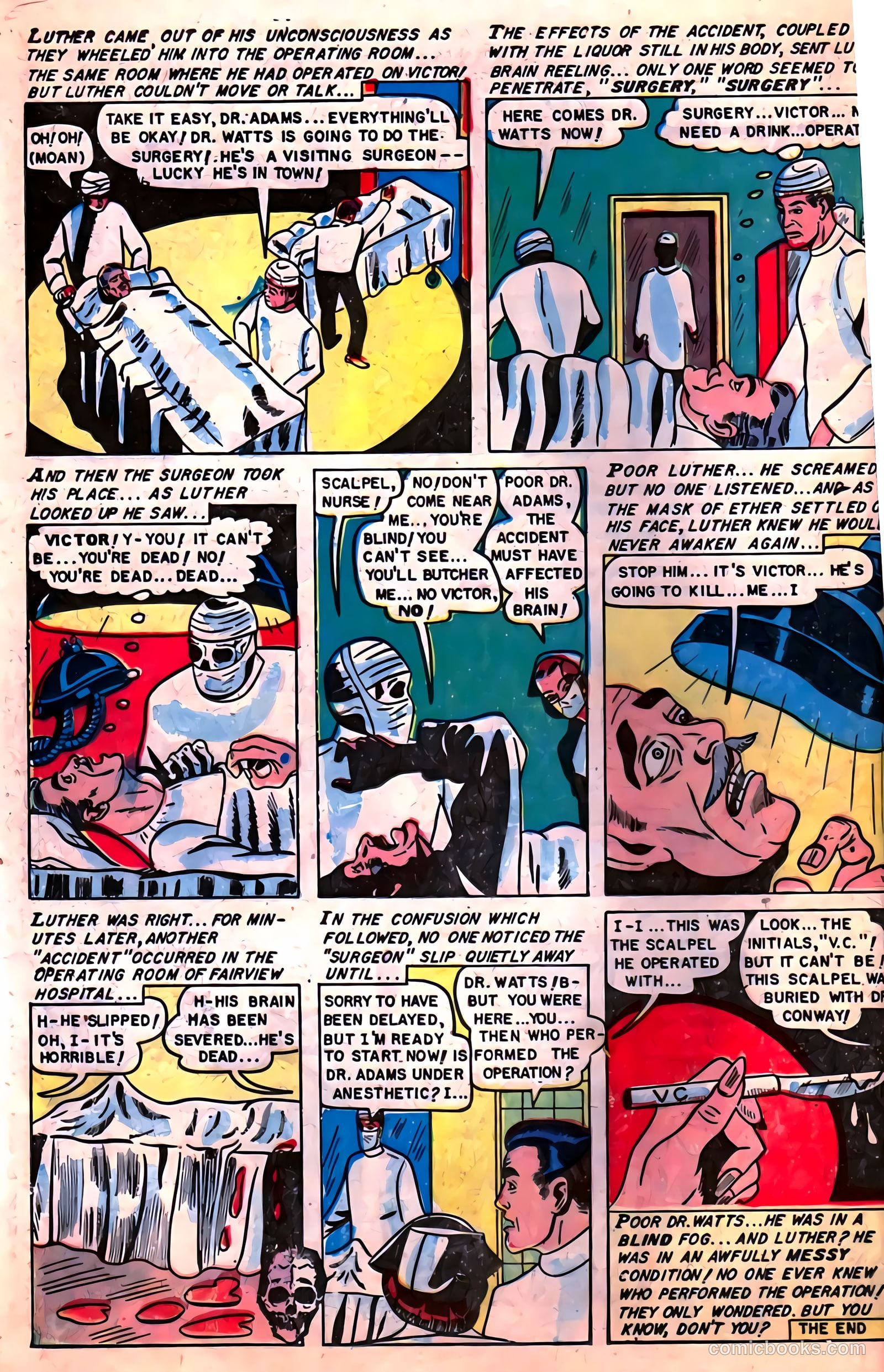 Mysterious Adventures #10 (1952) — page 16 of 36