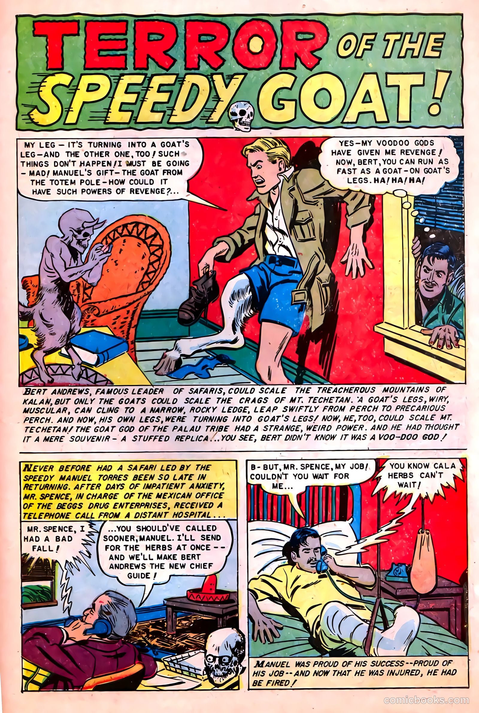 Mysterious Adventures #10 (1952) — page 27 of 36