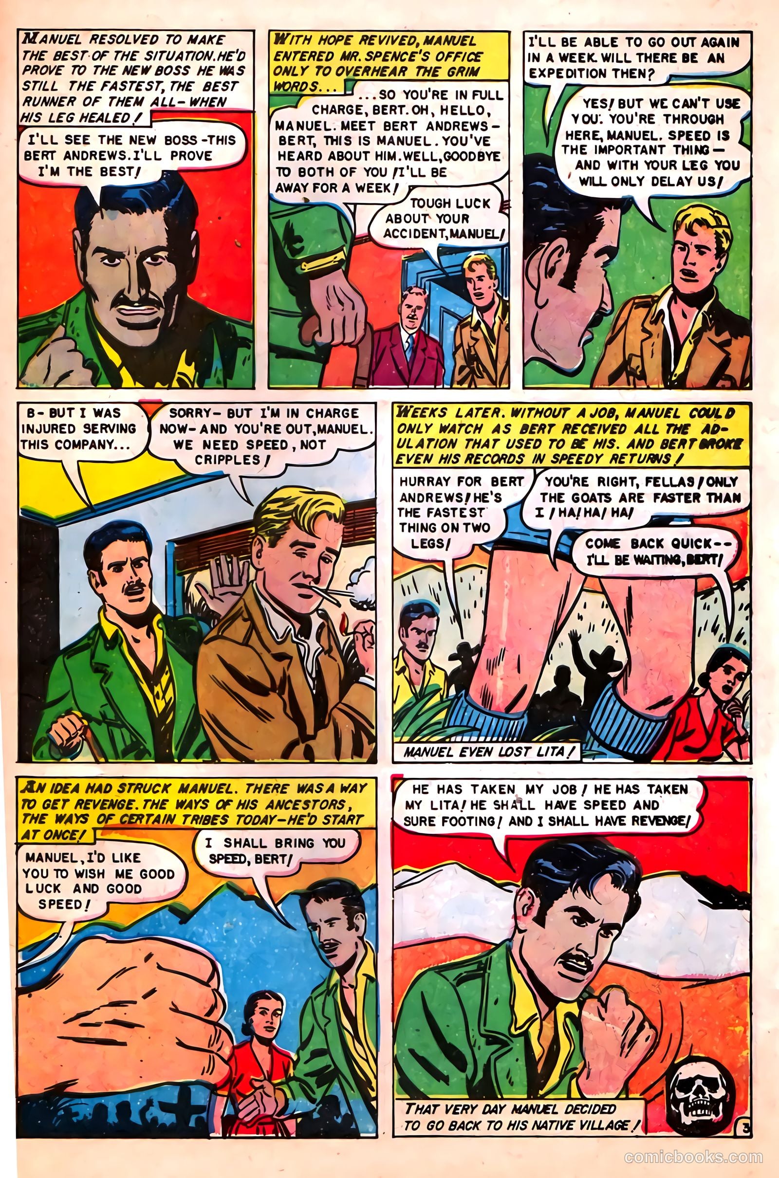 Mysterious Adventures #10 (1952) — page 29 of 36