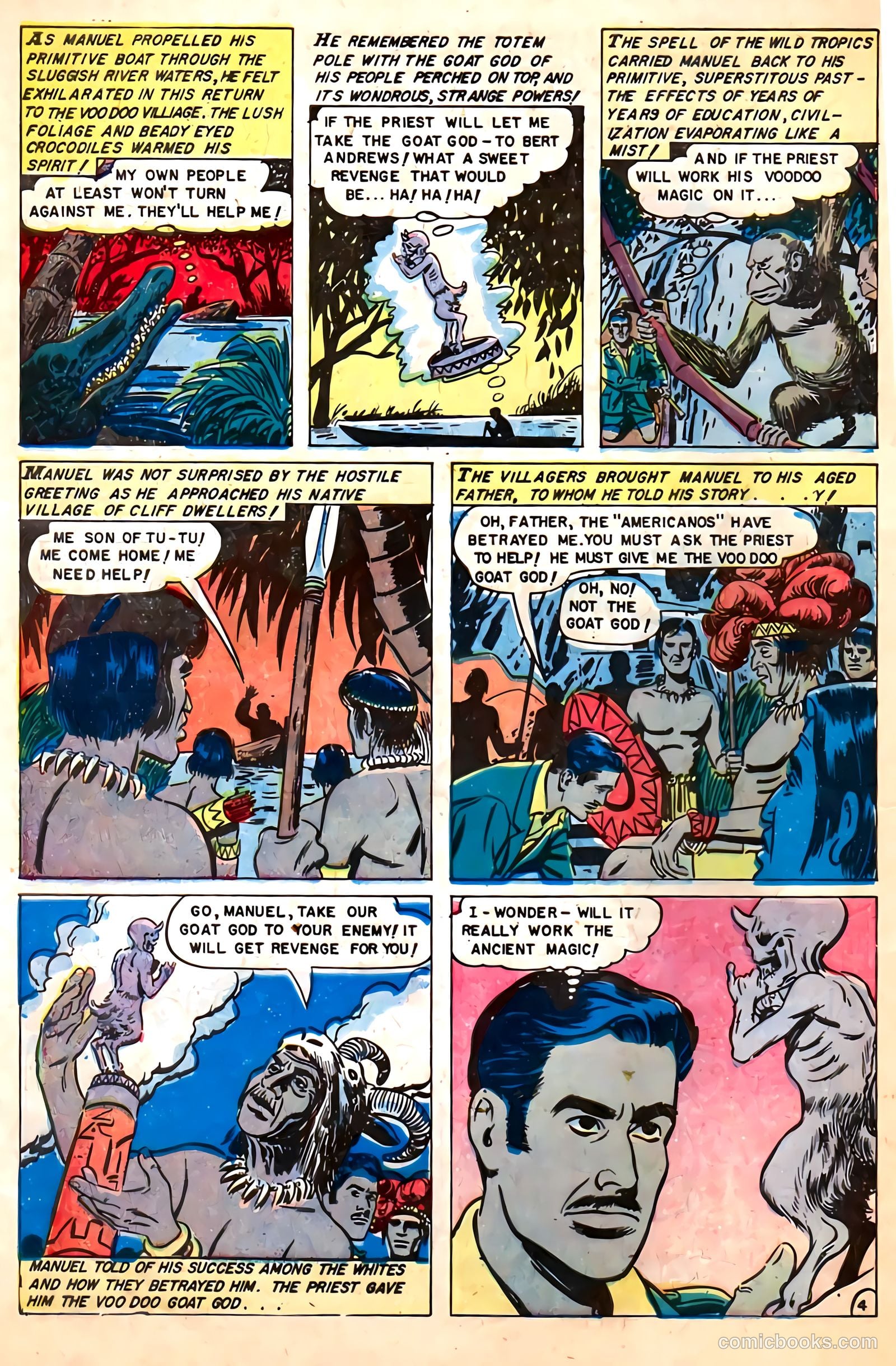 Mysterious Adventures #10 (1952) — page 30 of 36