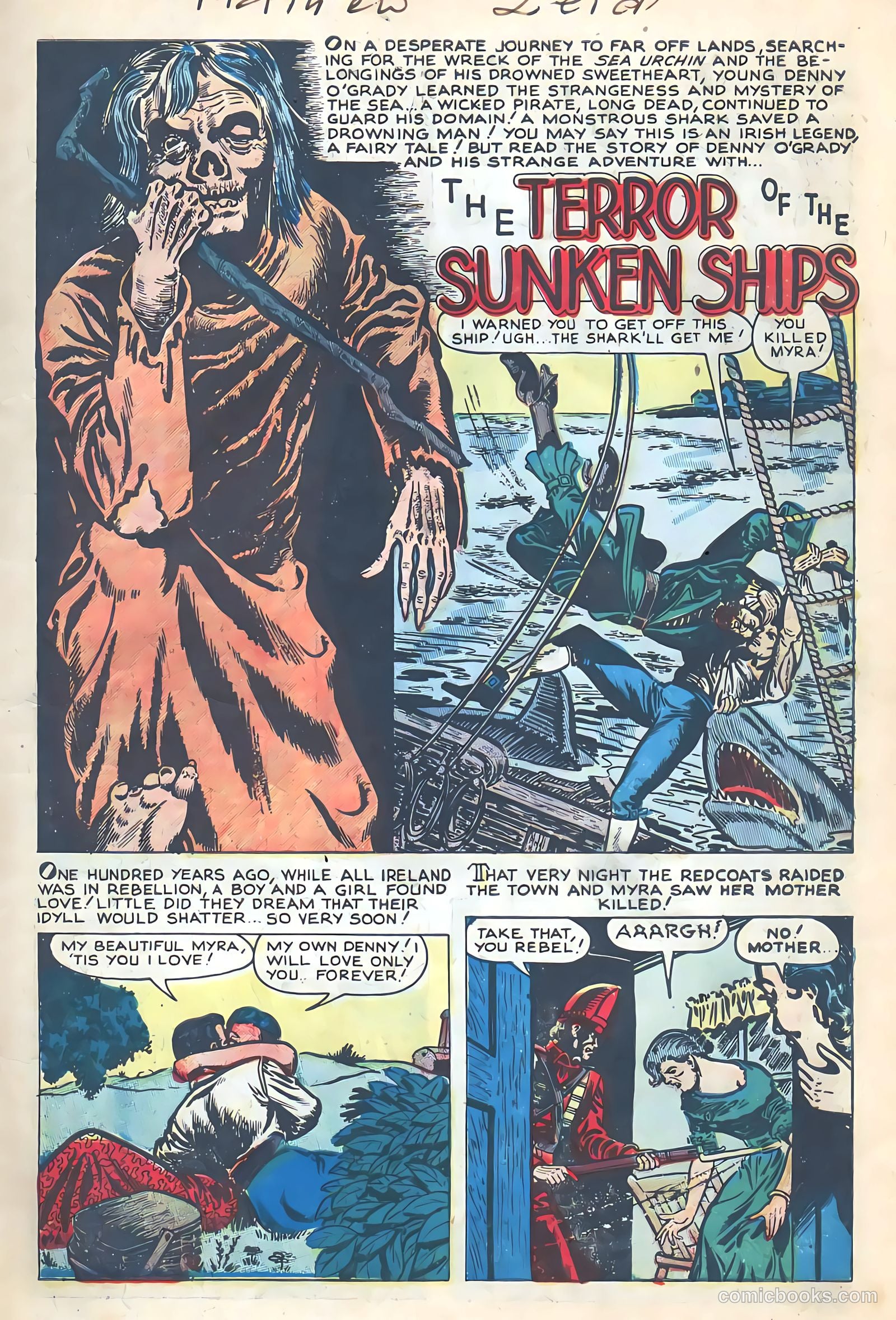 Mysterious Adventures #11 (1952) — page 3 of 36