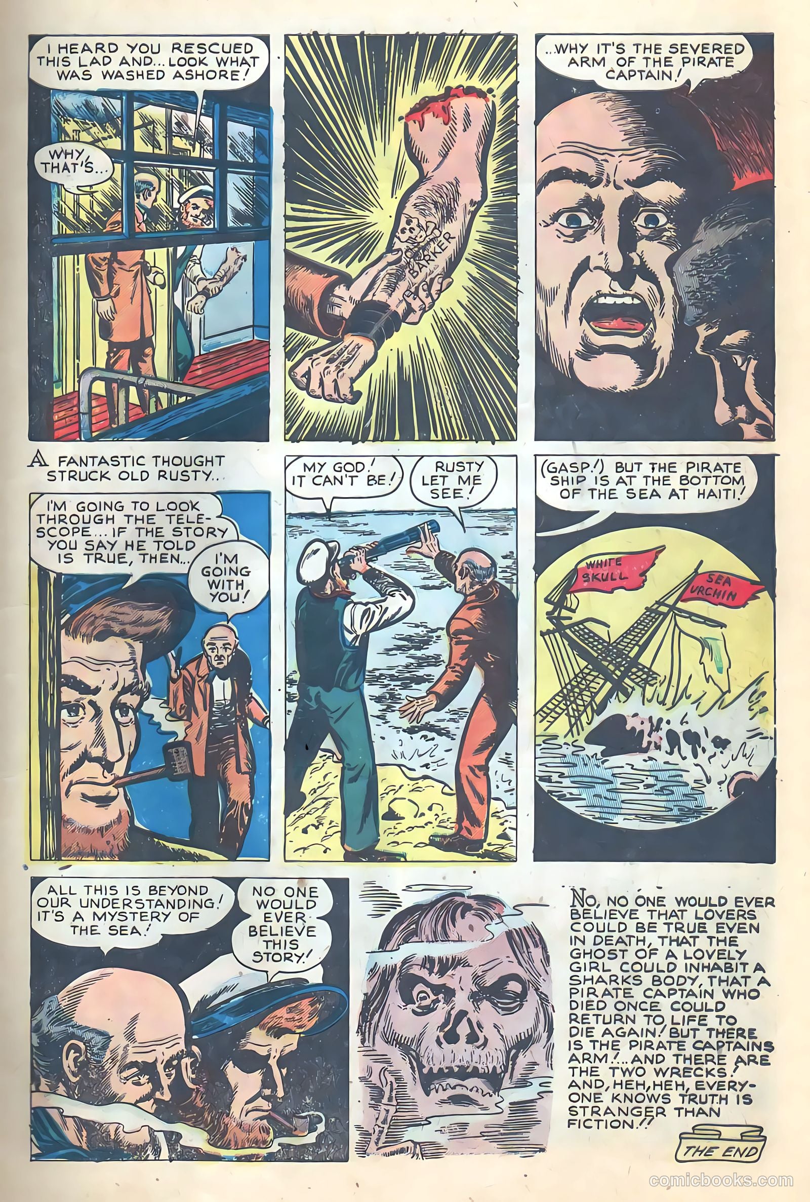 Mysterious Adventures #11 (1952) — page 9 of 36