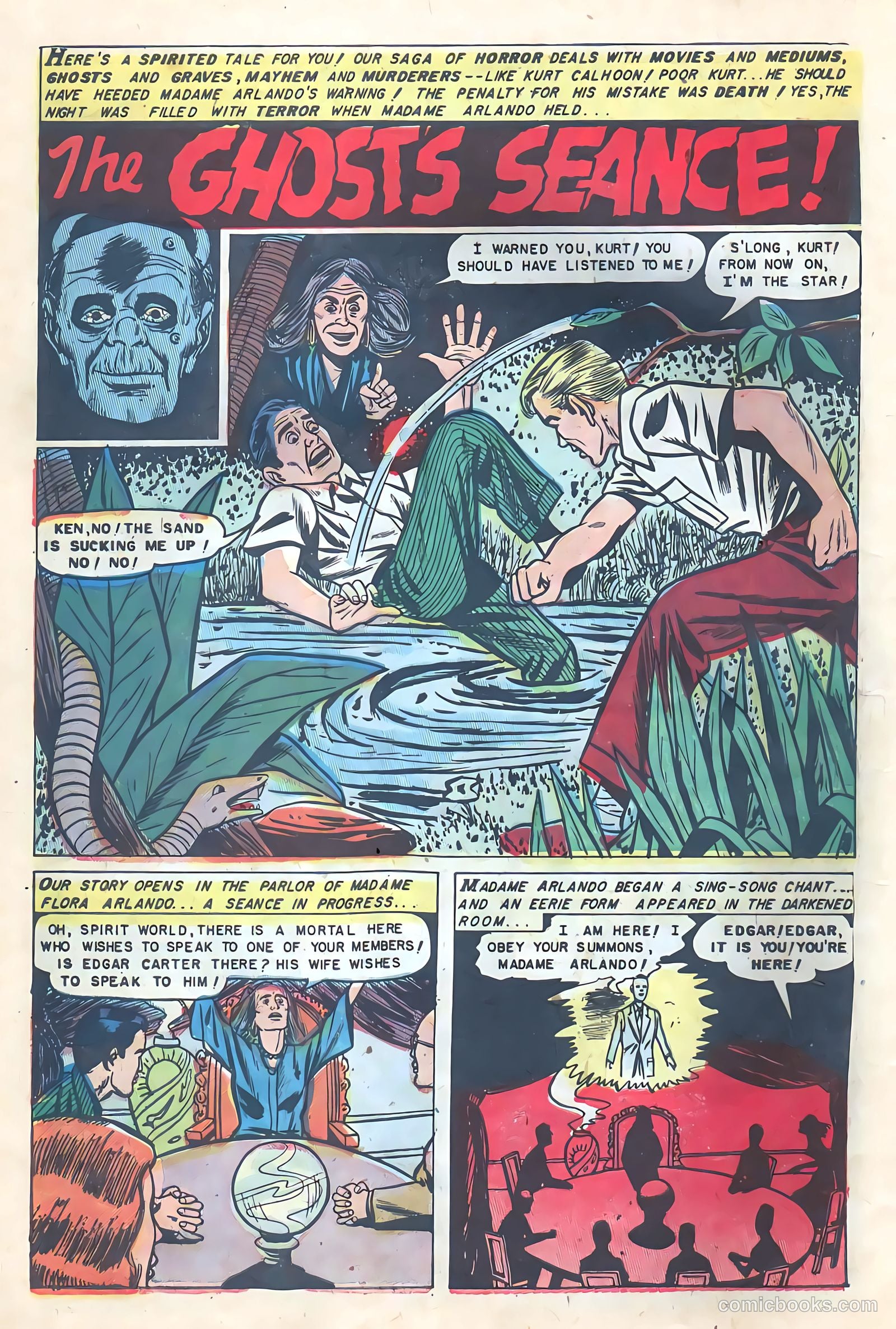 Mysterious Adventures #11 (1952) — page 10 of 36