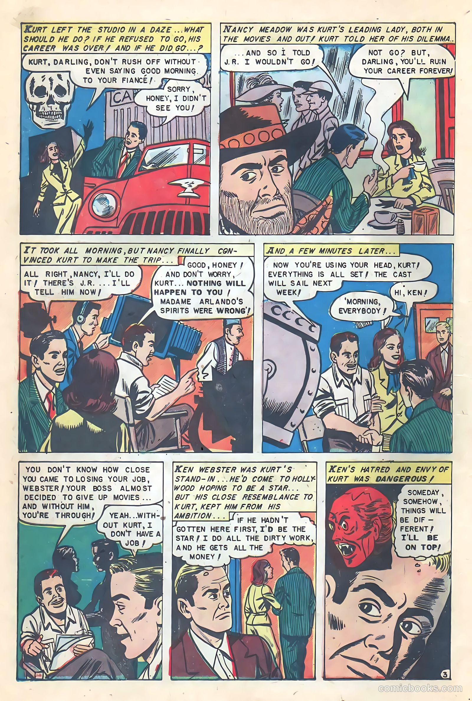 Mysterious Adventures #11 (1952) — page 12 of 36