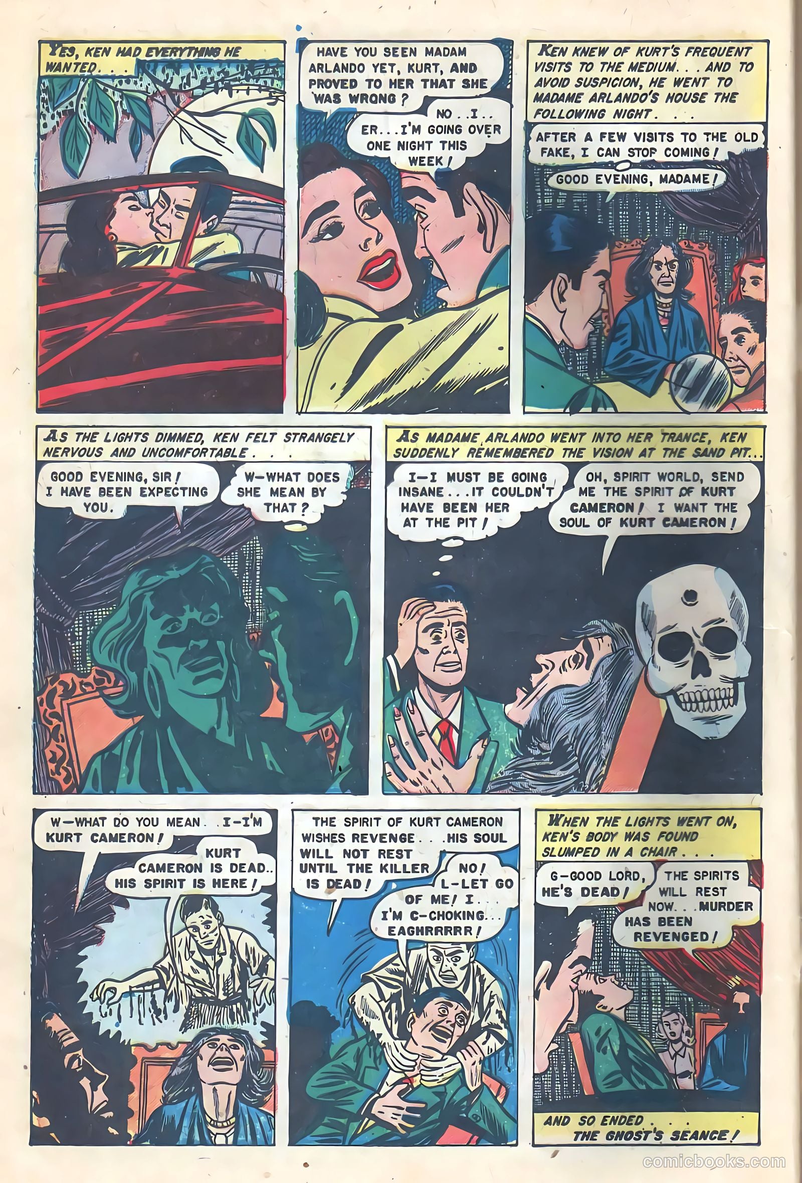 Mysterious Adventures #11 (1952) — page 16 of 36