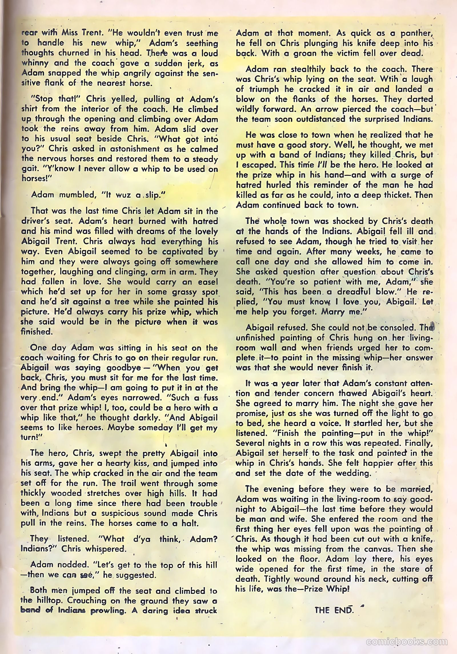 Mysterious Adventures #11 (1952) — page 19 of 36